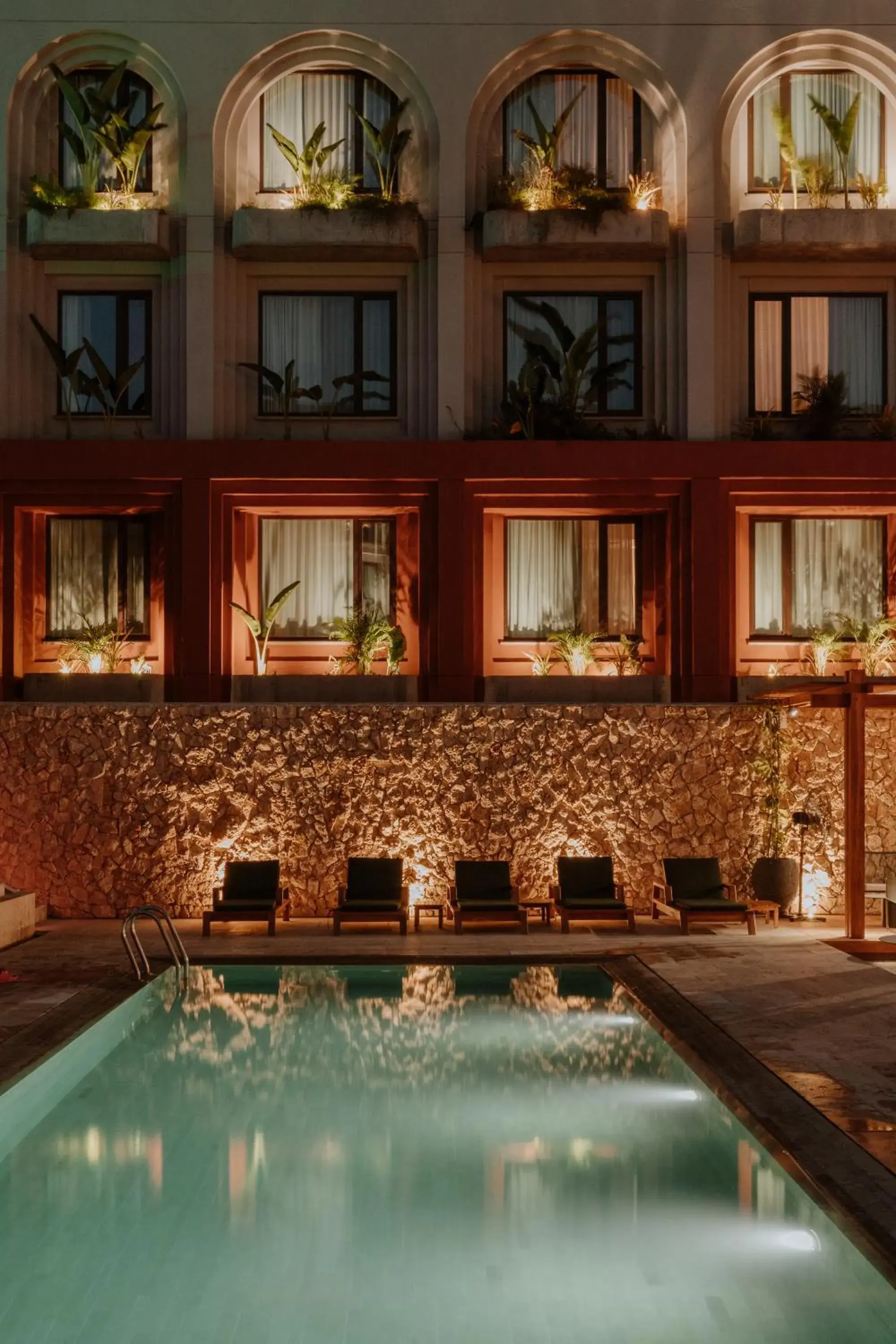 Swimming pool in Osh Hotel Cartagena Swimming pool in Osh Hotel Cartagena