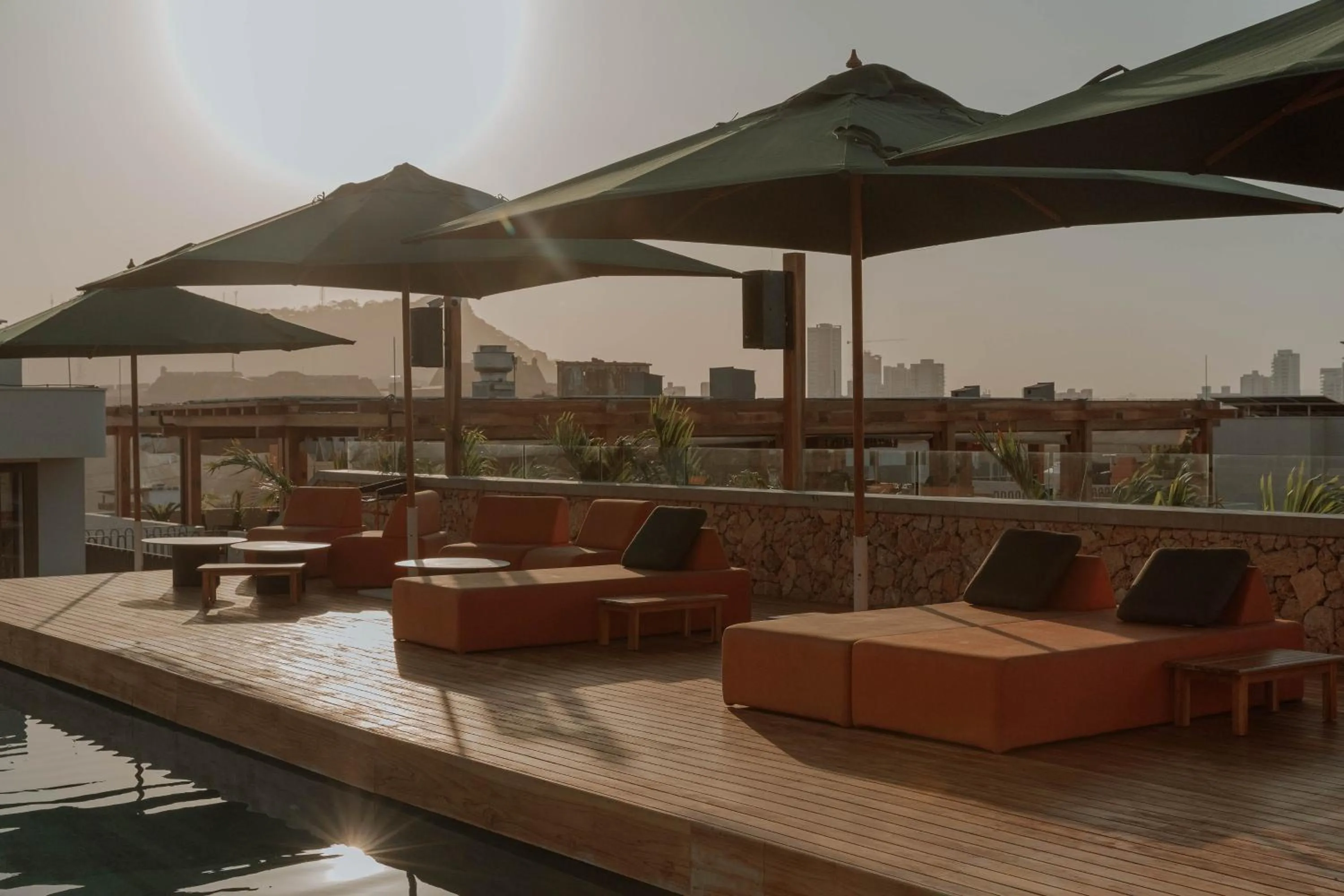 Swimming pool in Osh Hotel Cartagena