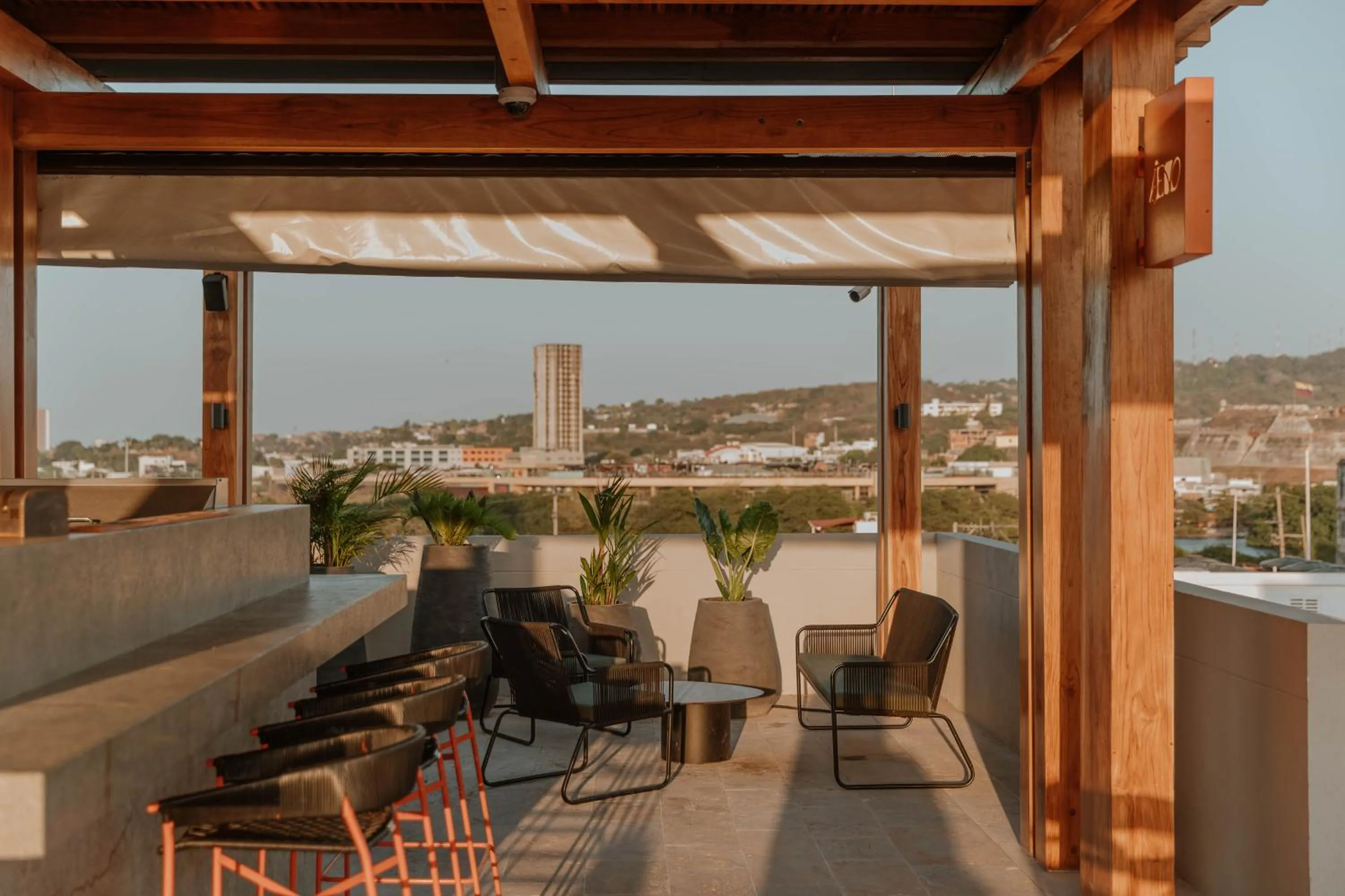 Balcony/Terrace in Osh Hotel Cartagena