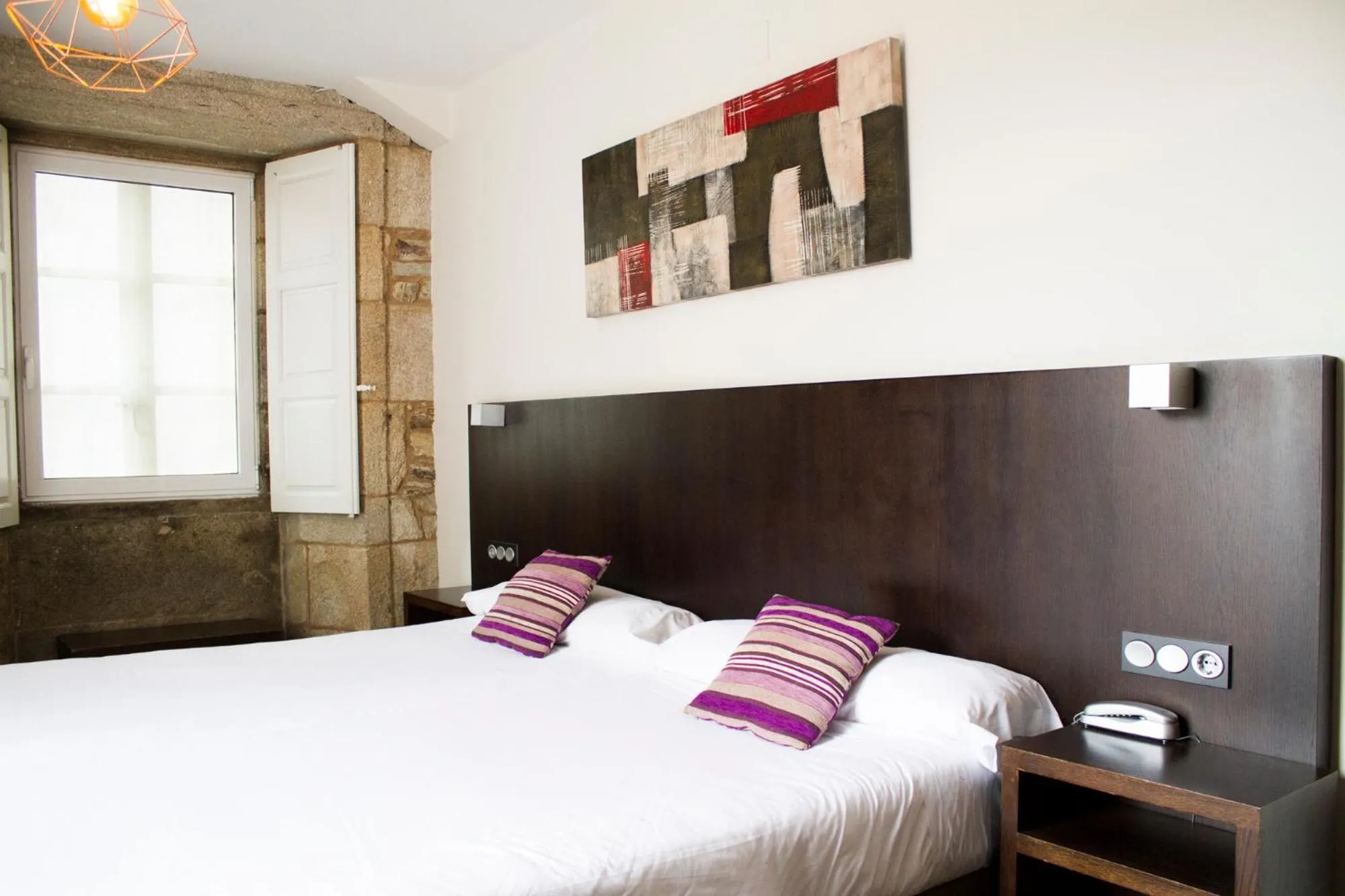 Bed in Hotel A Tafona do Peregrino