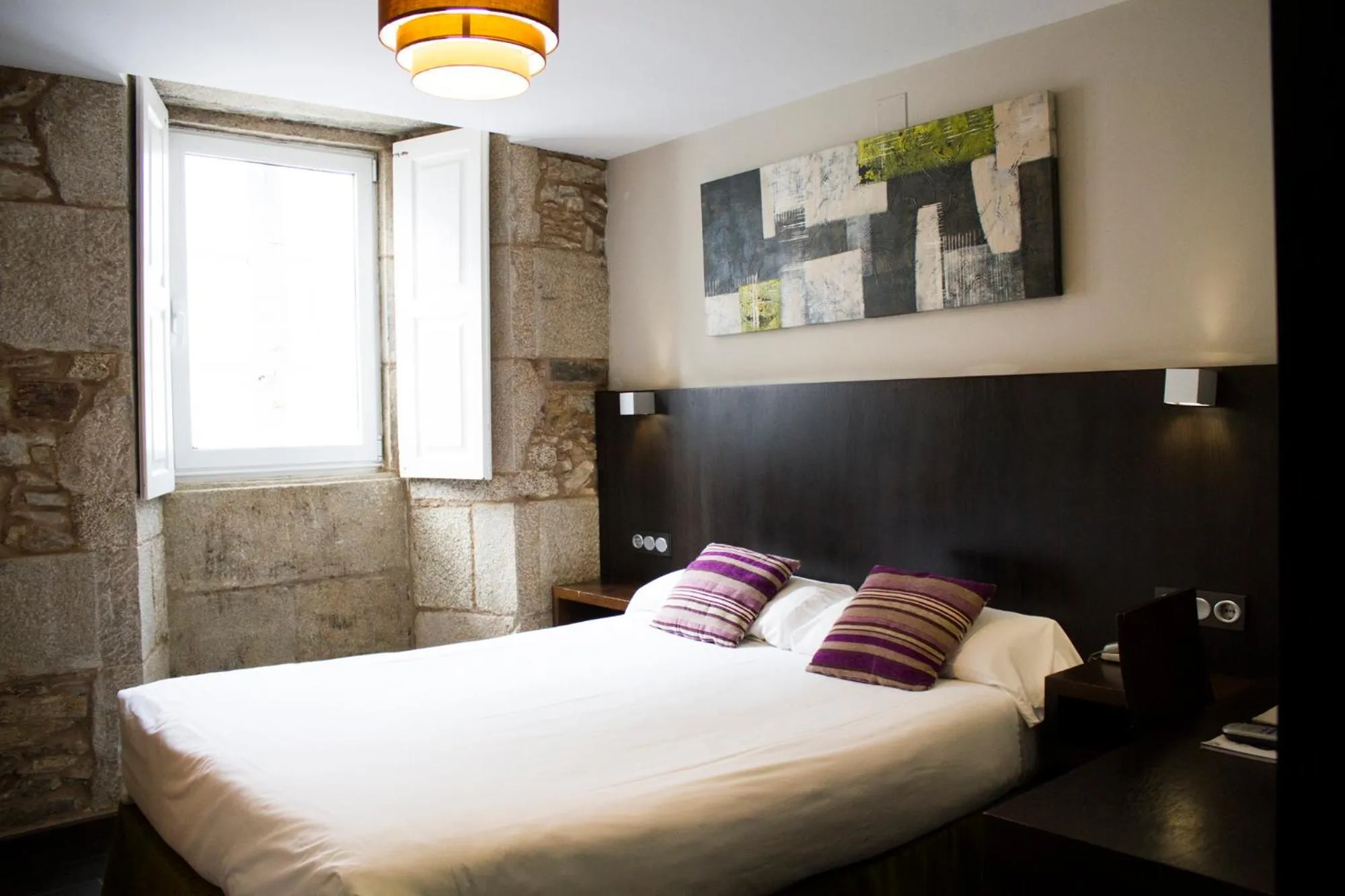 Bed in Hotel A Tafona do Peregrino