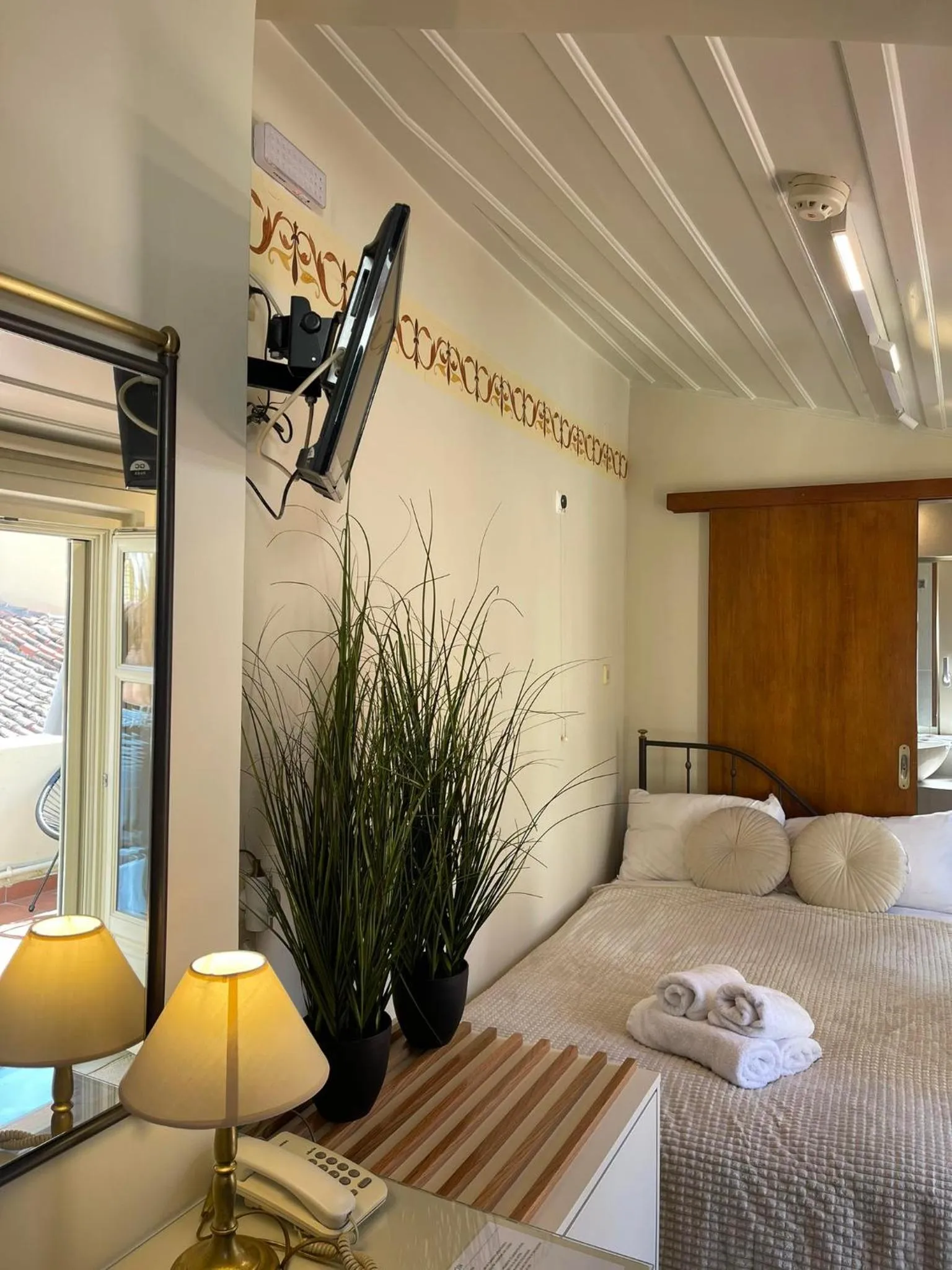 Bed in Pension Isabo