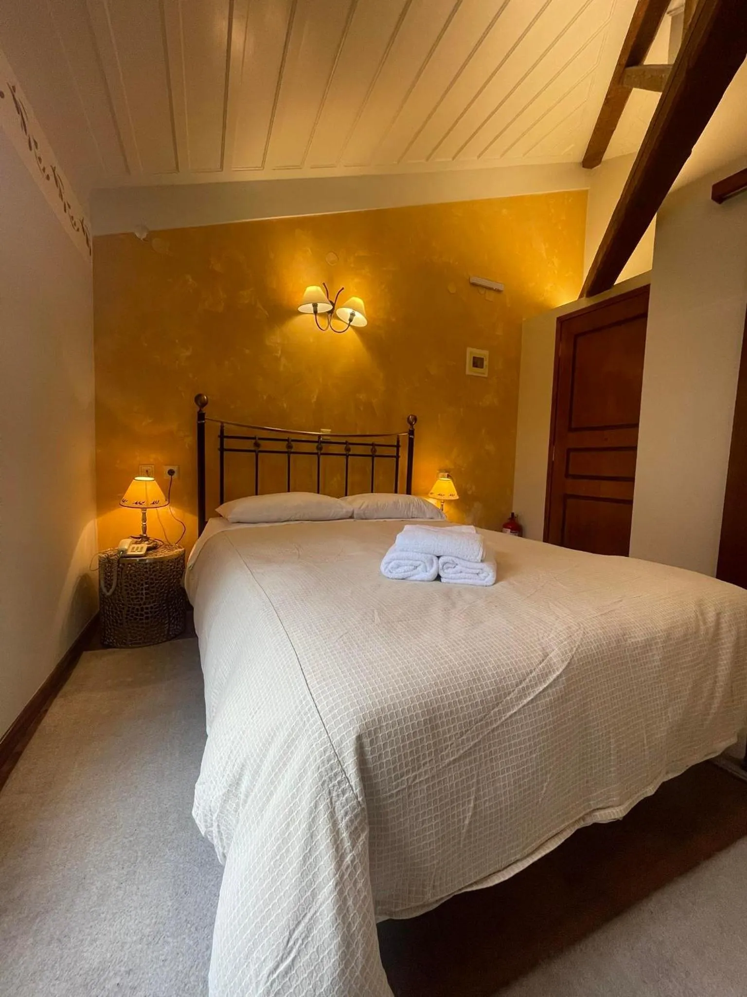 Bed in Pension Isabo