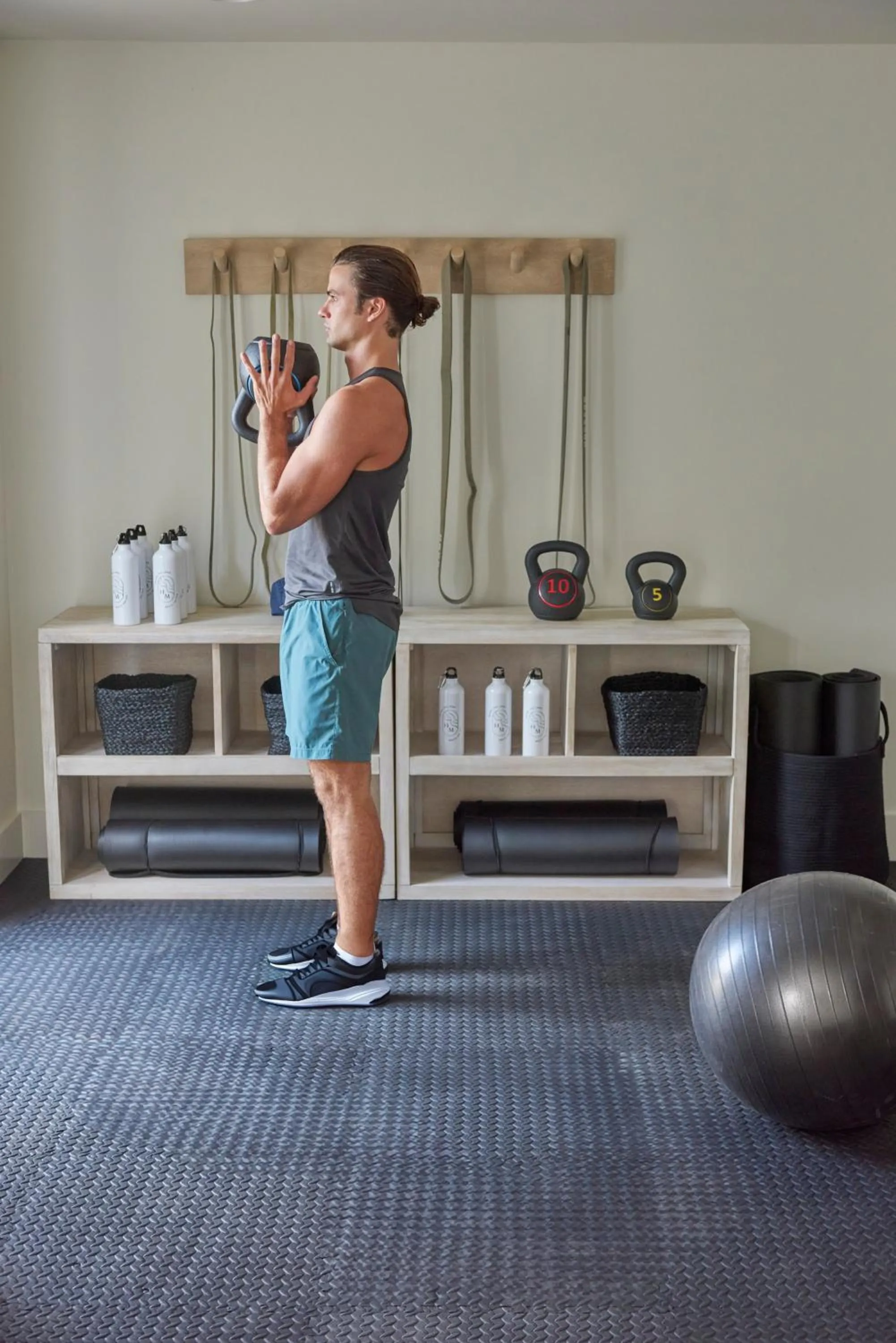 Fitness centre/facilities in Hotel Moraine