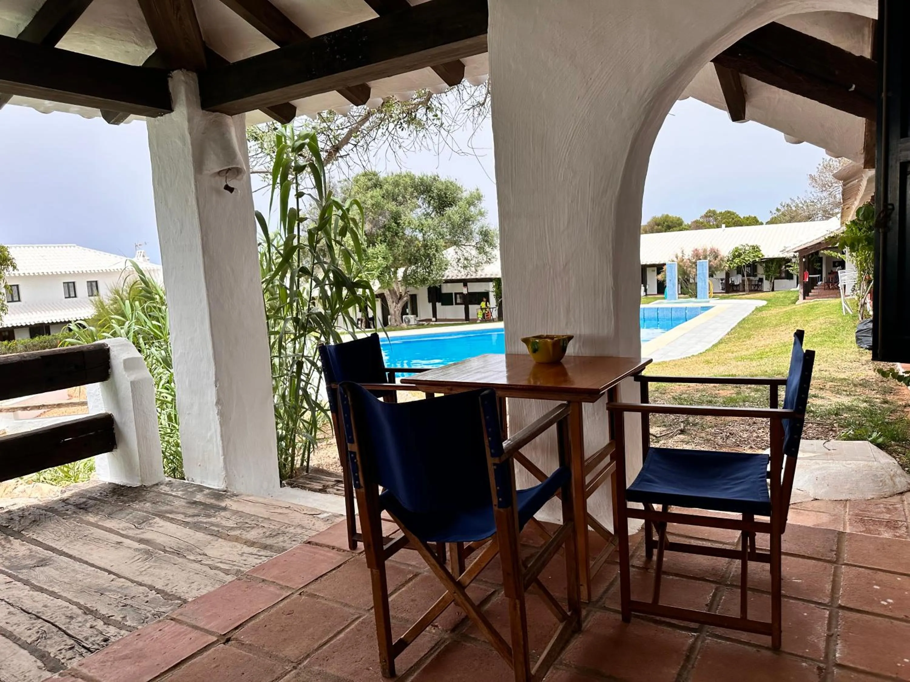 Pool view in Binivell Park - Caliu Apartments