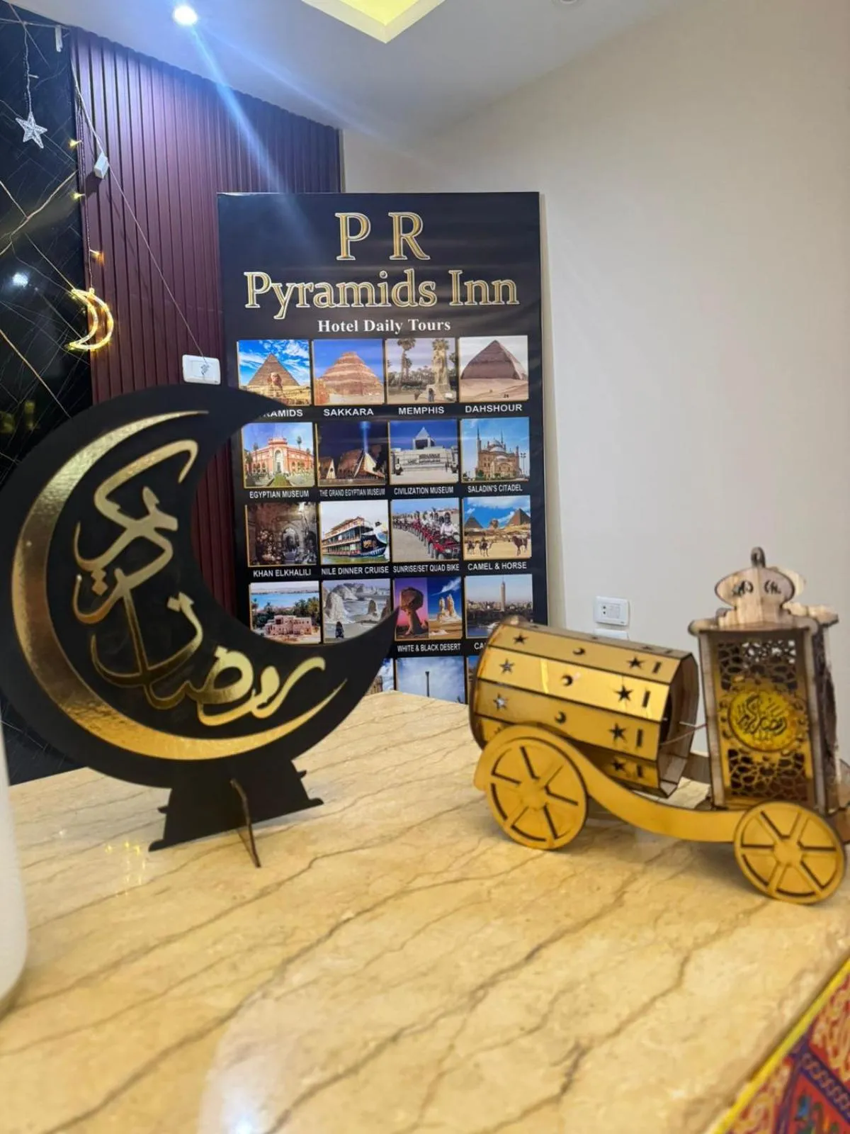 Property building in PR Pyramids Inn