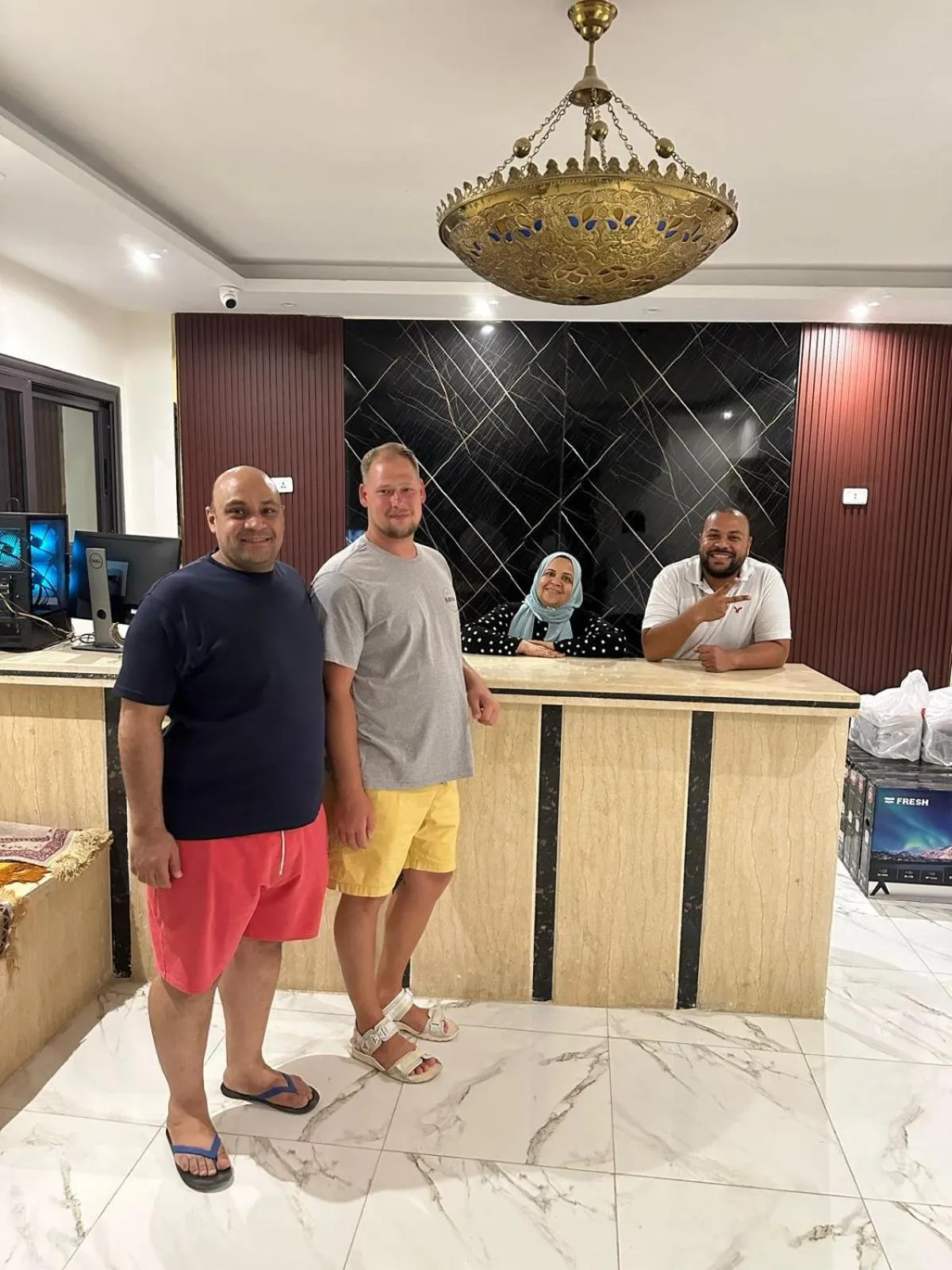 Property building in PR Pyramids Inn