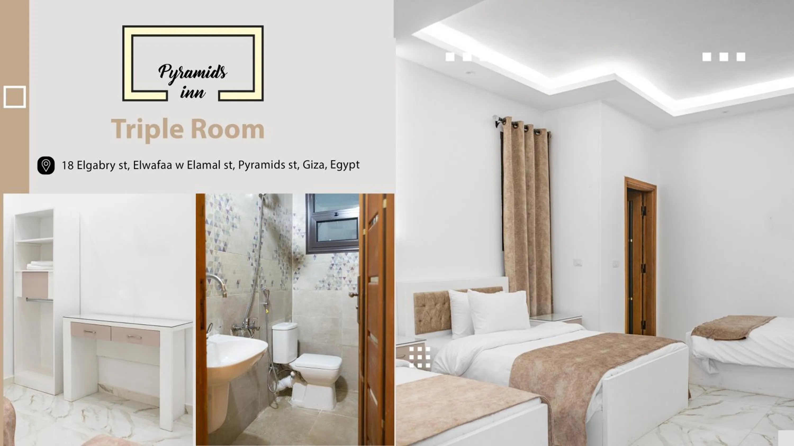 Photo of the whole room in PR Pyramids Inn