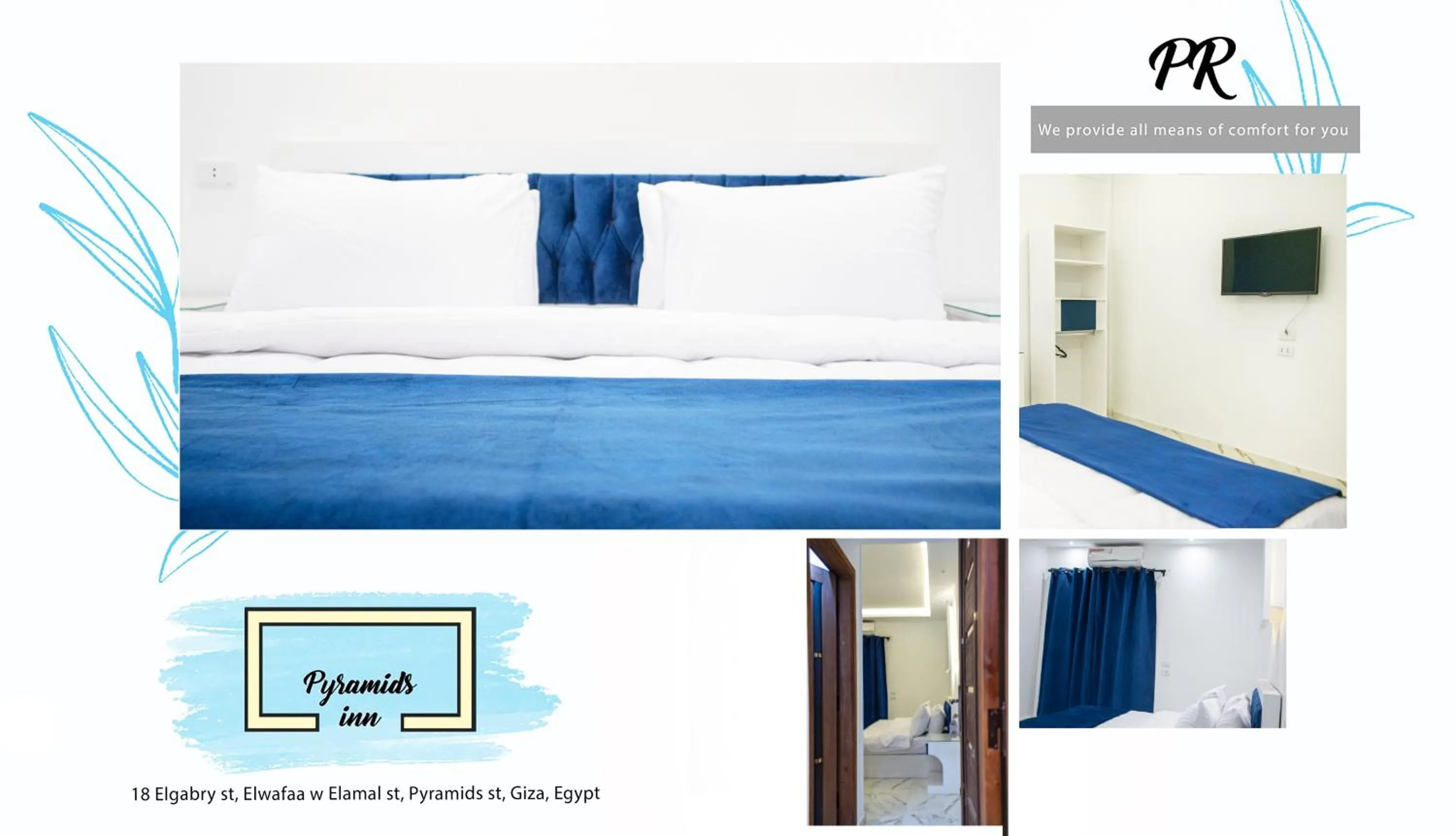 Bedroom in PR Pyramids Inn