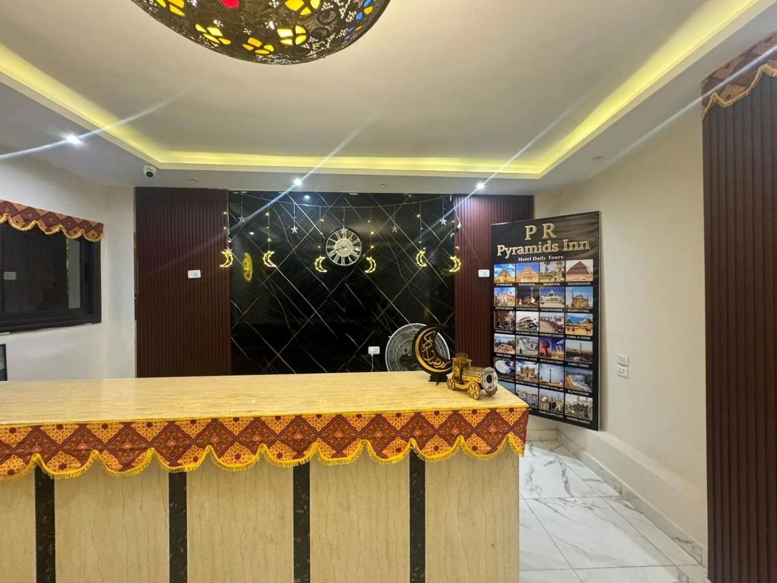 Property building in PR Pyramids Inn