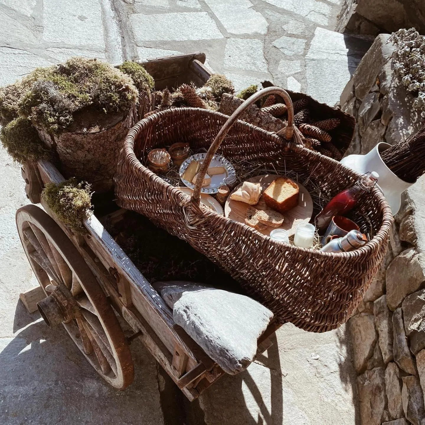 Breakfast in Le Hameau de mon Père