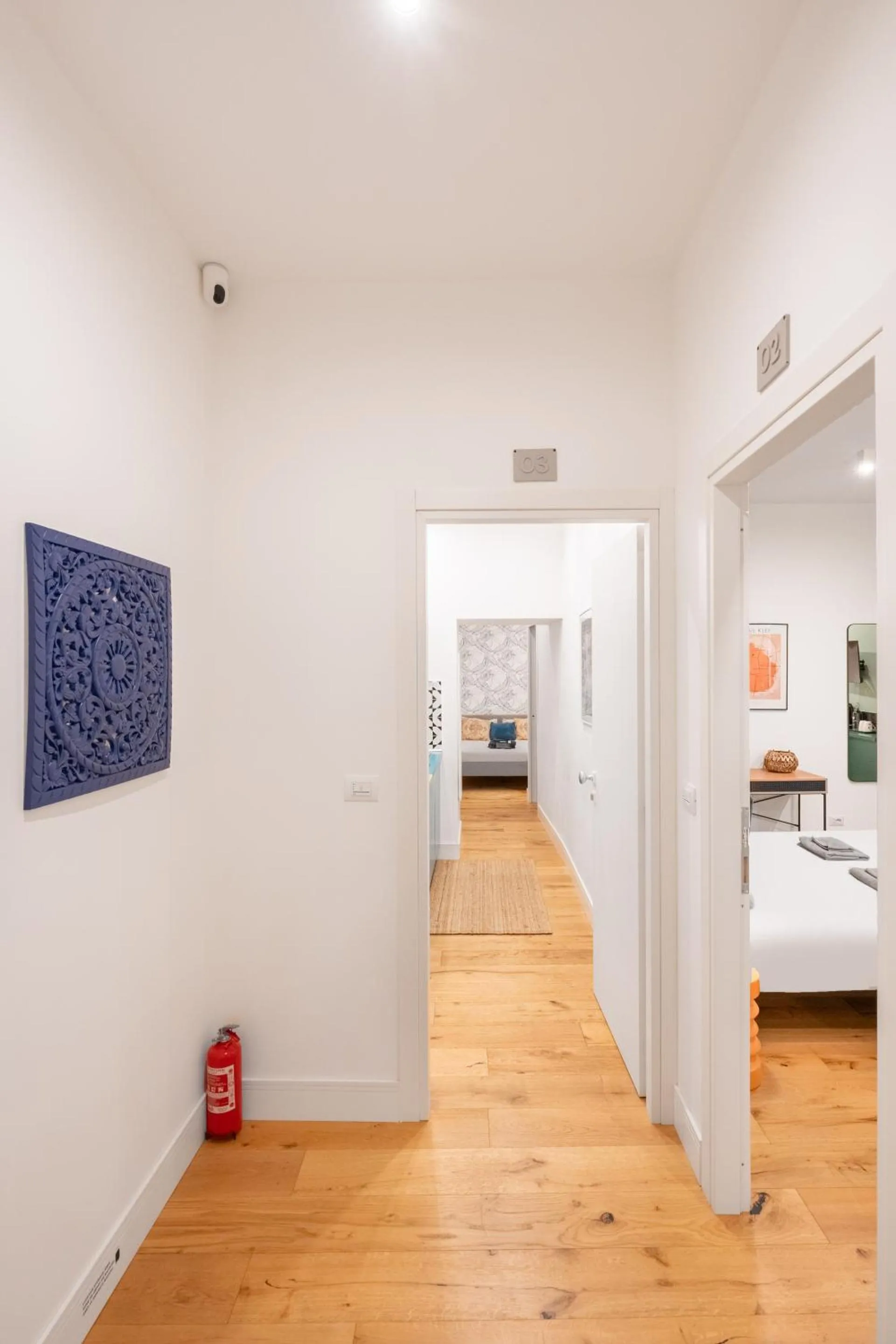 Lobby or reception, Bed in The Idyll Boutique apartment - Suite in Napoli's Spanish Quarters