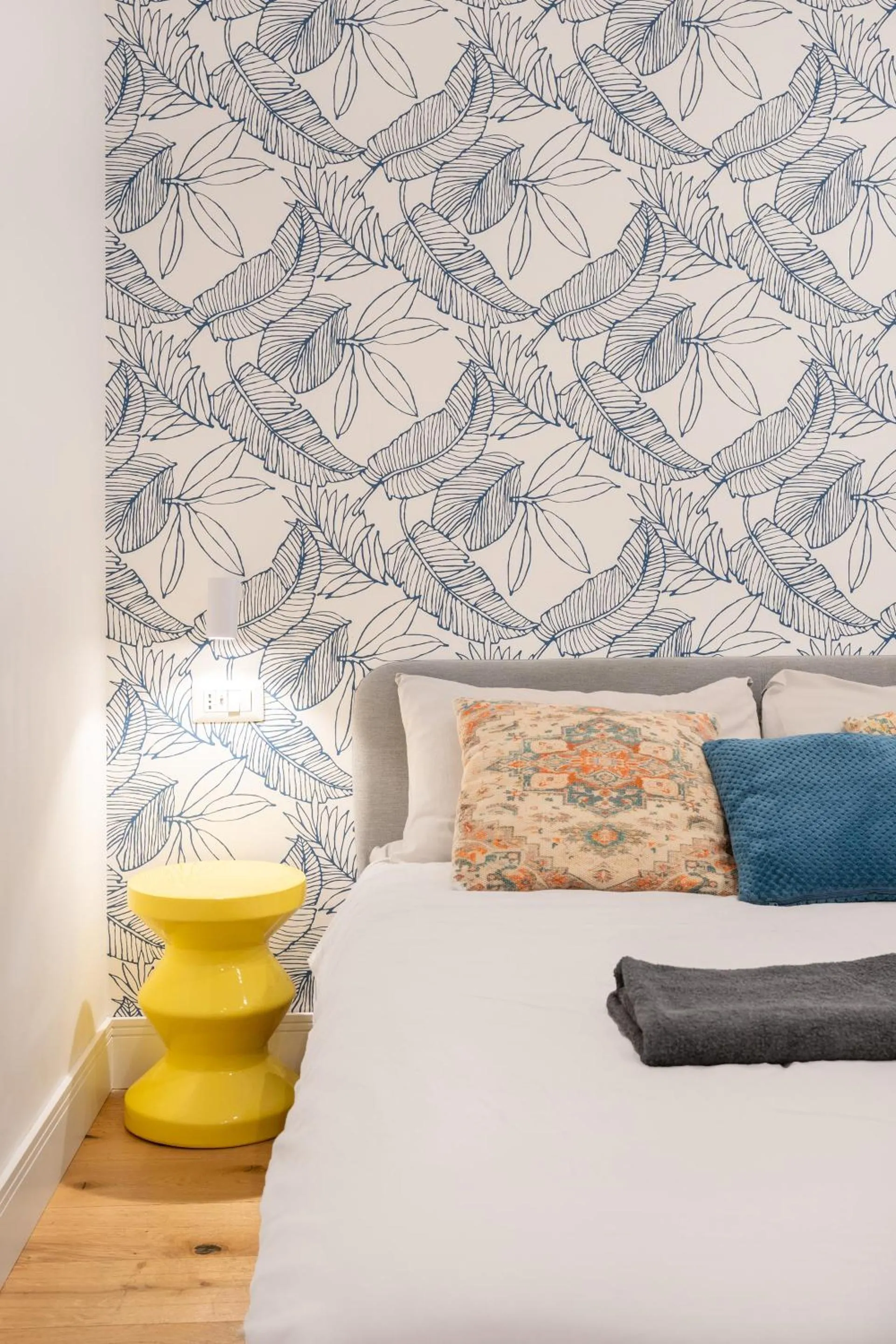 Bedroom, Bed in The Idyll Boutique apartment - Suite in Napoli's Spanish Quarters