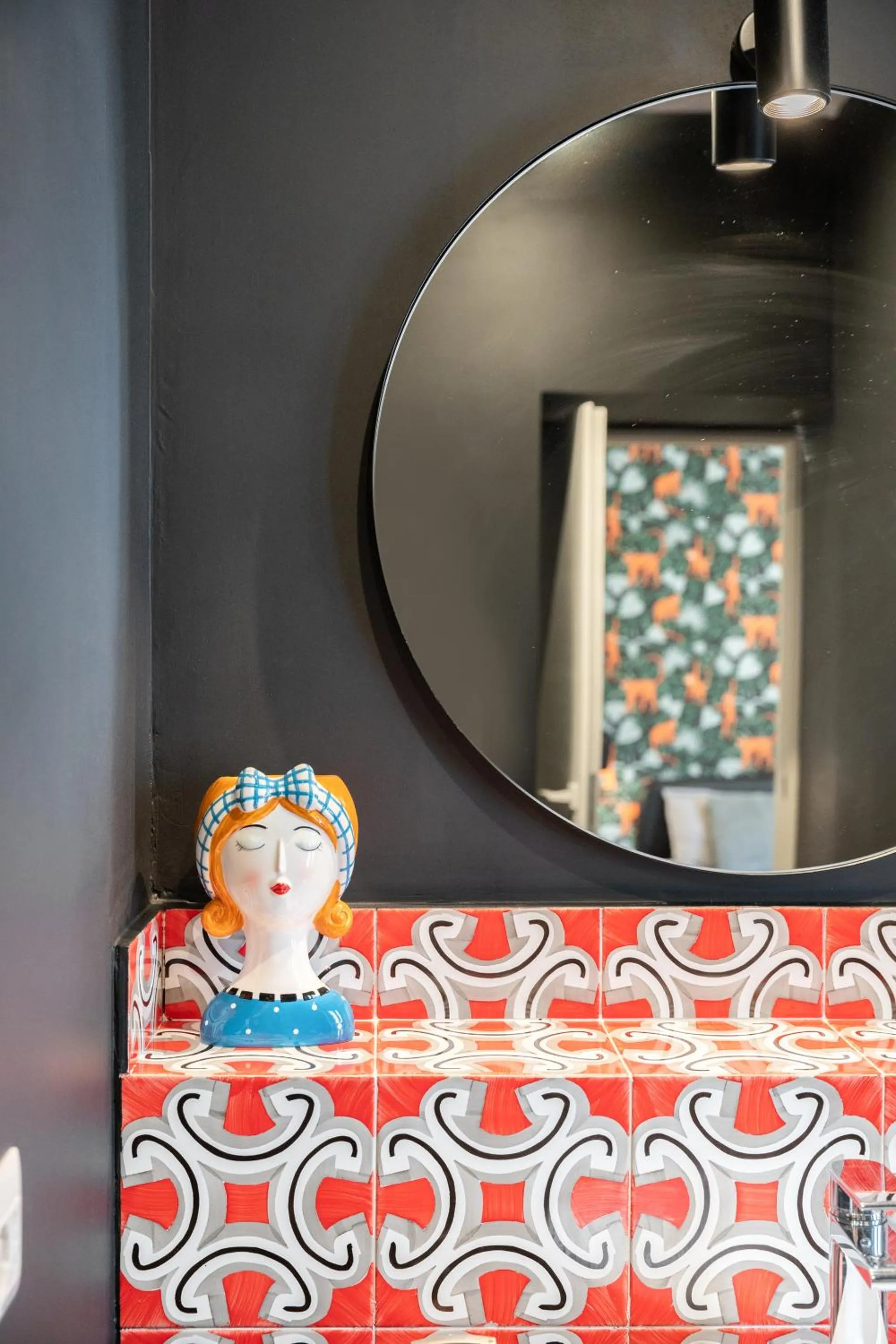 Bathroom in The Idyll Boutique apartment - Suite in Napoli's Spanish Quarters