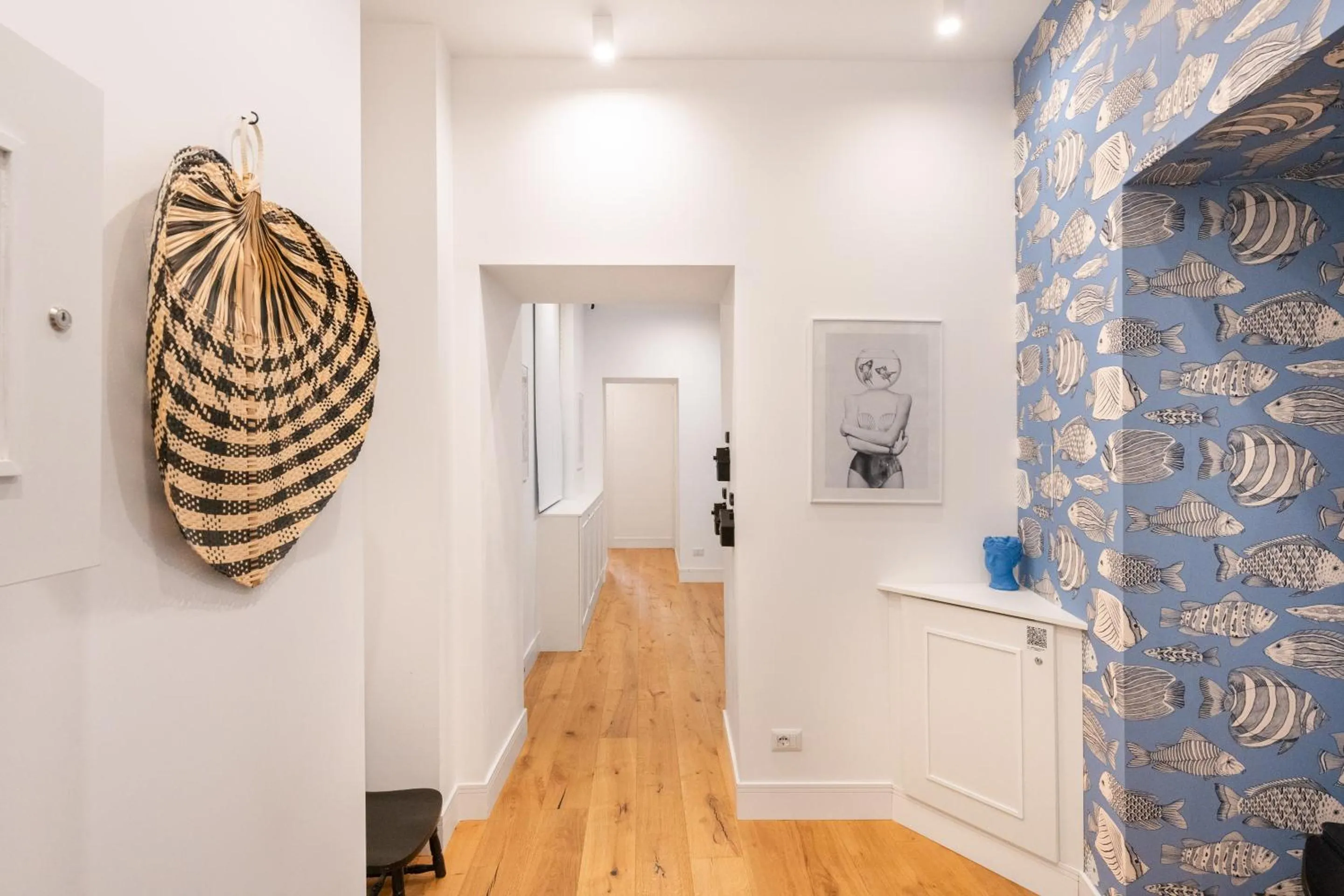 Lobby or reception in The Idyll Boutique apartment - Suite in Napoli's Spanish Quarters