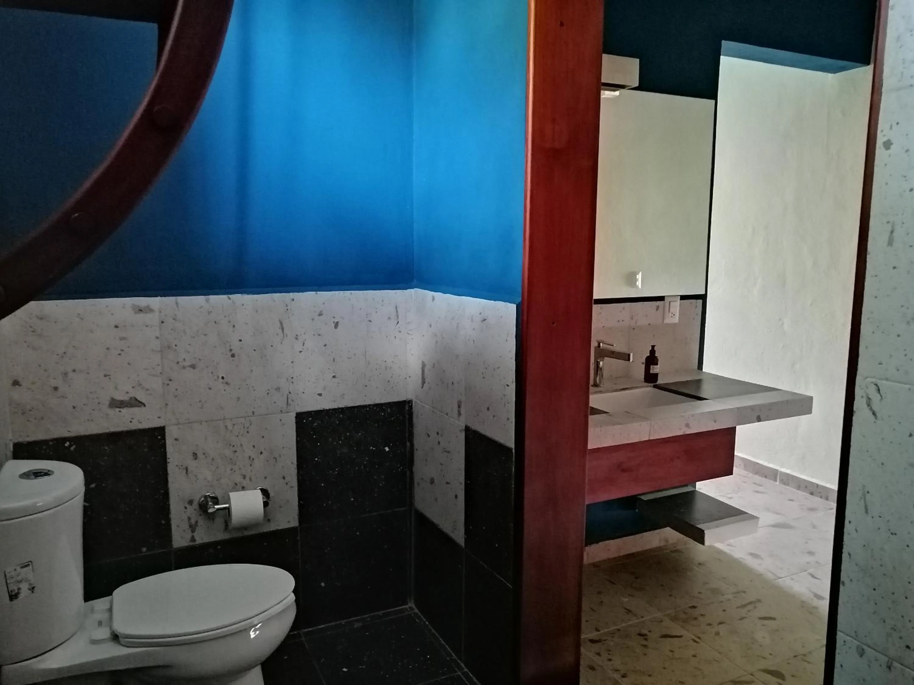 Shower in La Morada, una ventana al golfo - Hotel boutique