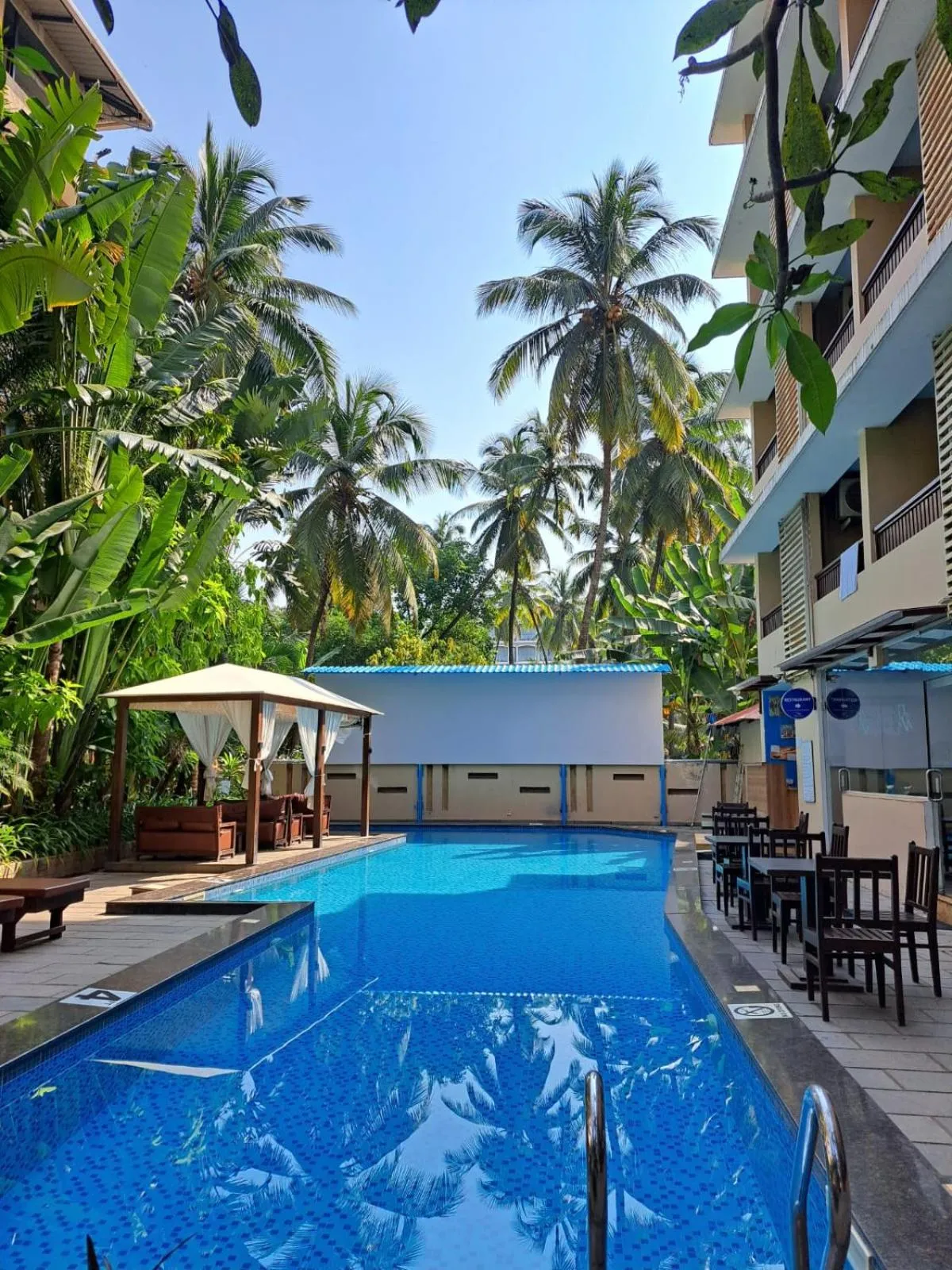 Swimming pool in Sia Signature Calangute