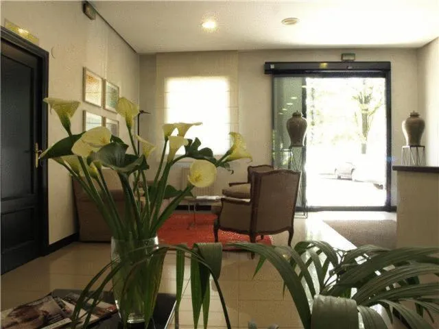 Lobby or reception in Hotel Ibiltze