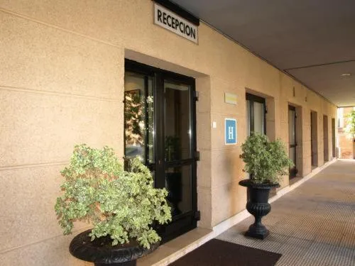 Lobby or reception in Hotel Ibiltze