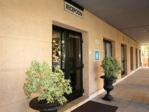 Lobby or reception in Hotel Ibiltze Lobby or reception in Hotel Ibiltze