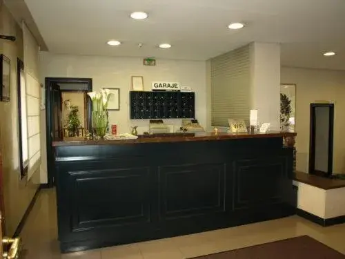 Lobby or reception in Hotel Ibiltze Lobby or reception in Hotel Ibiltze