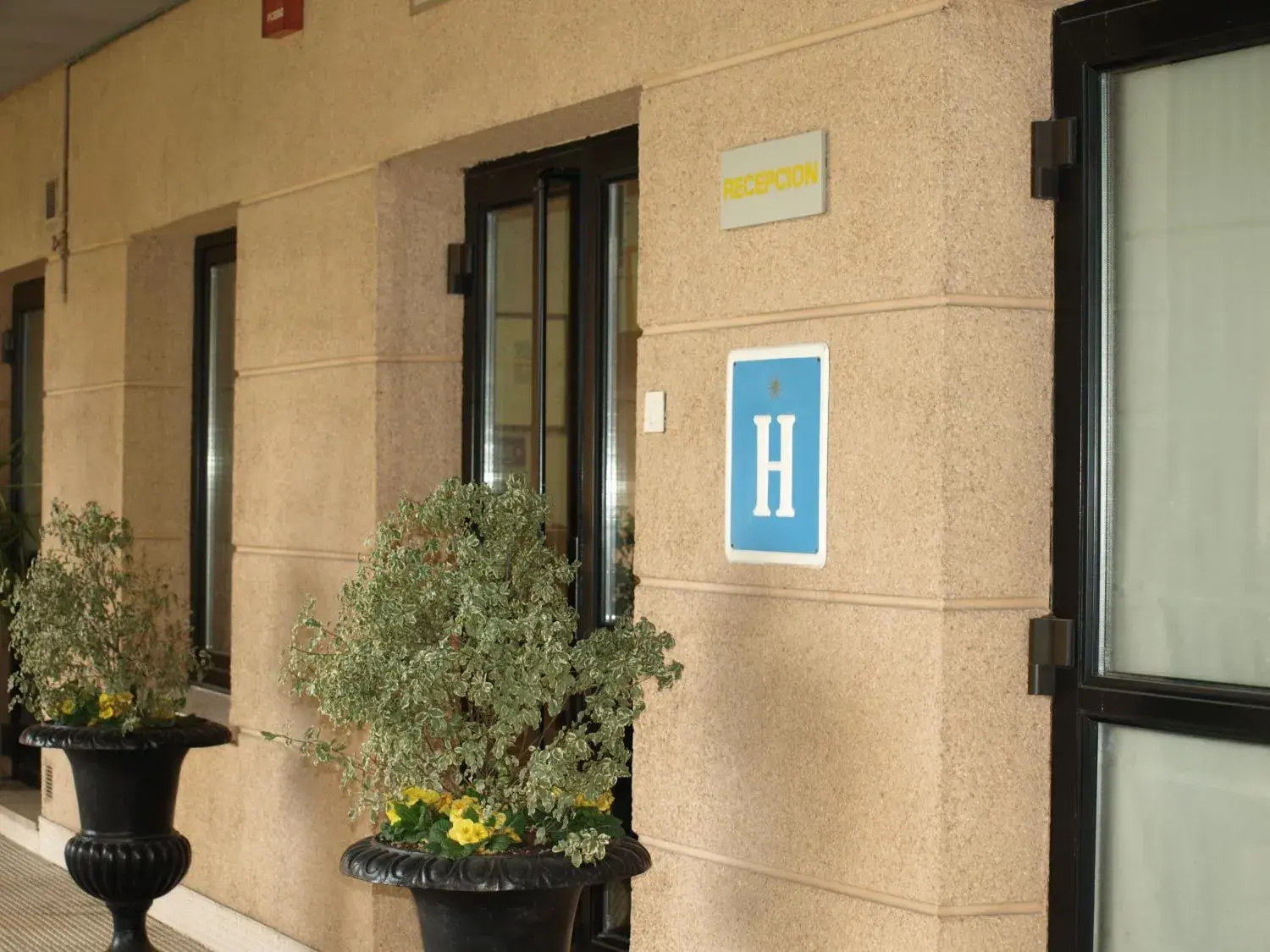 Facade/entrance in Hotel Ibiltze Facade/entrance in Hotel Ibiltze