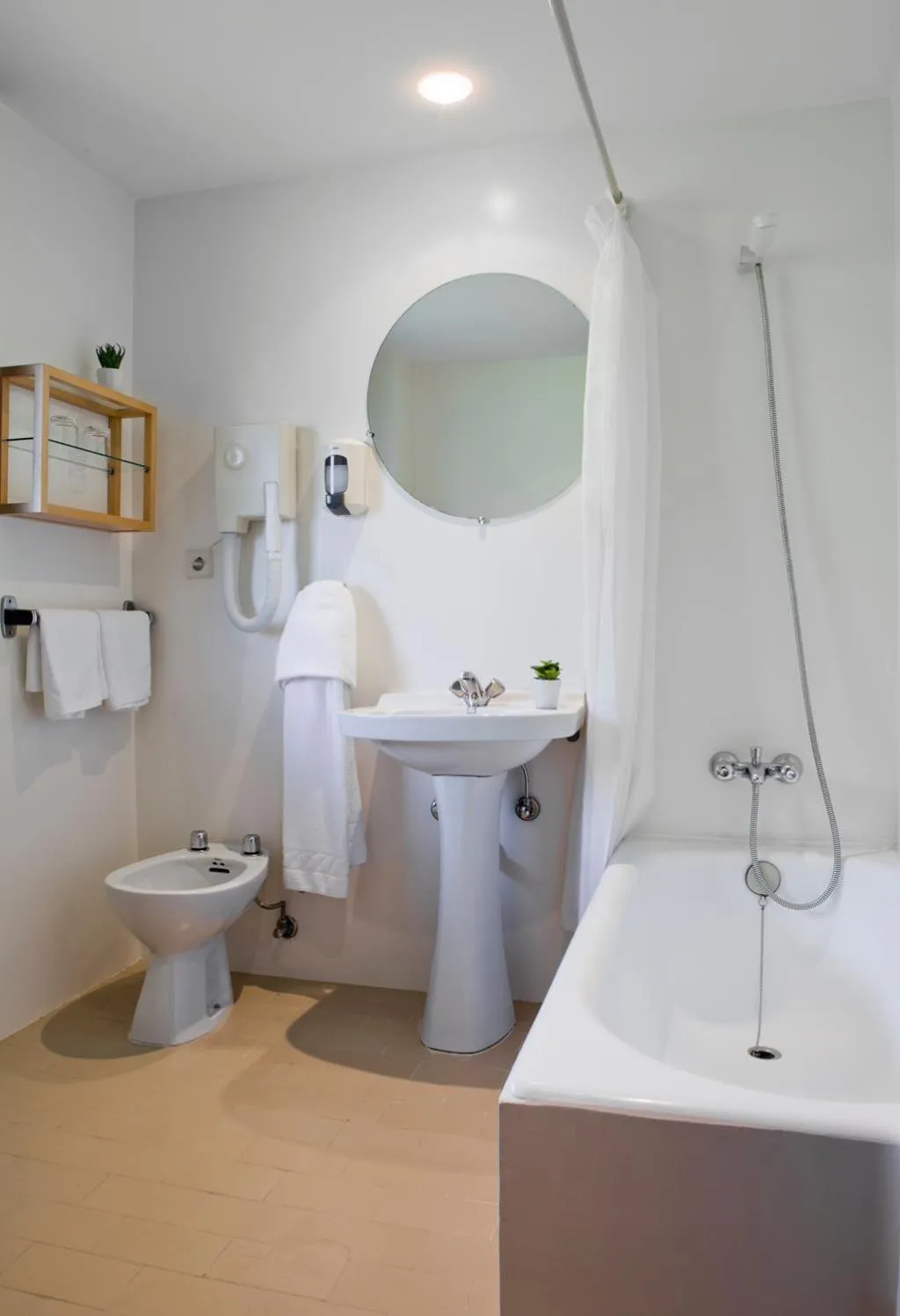 Bathroom in Hotel Ibiltze