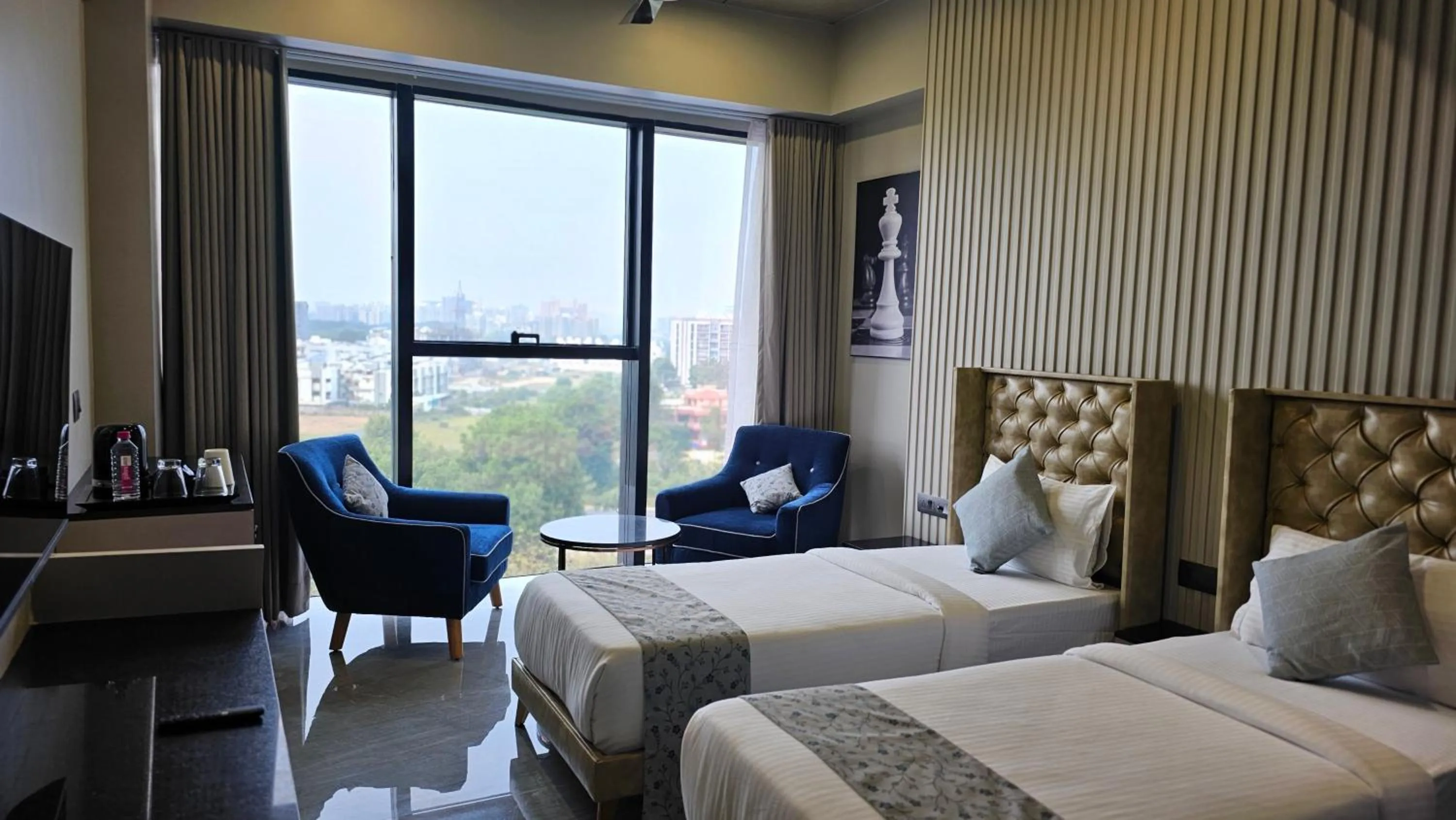 Bed in Apricot Motera