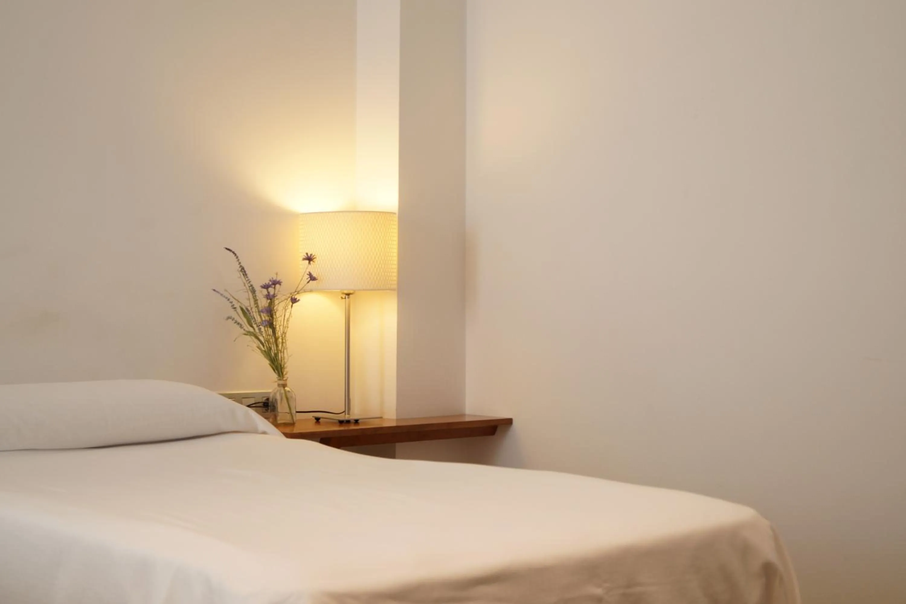 Bed in Hotel El Patiaz de la Reina Rana