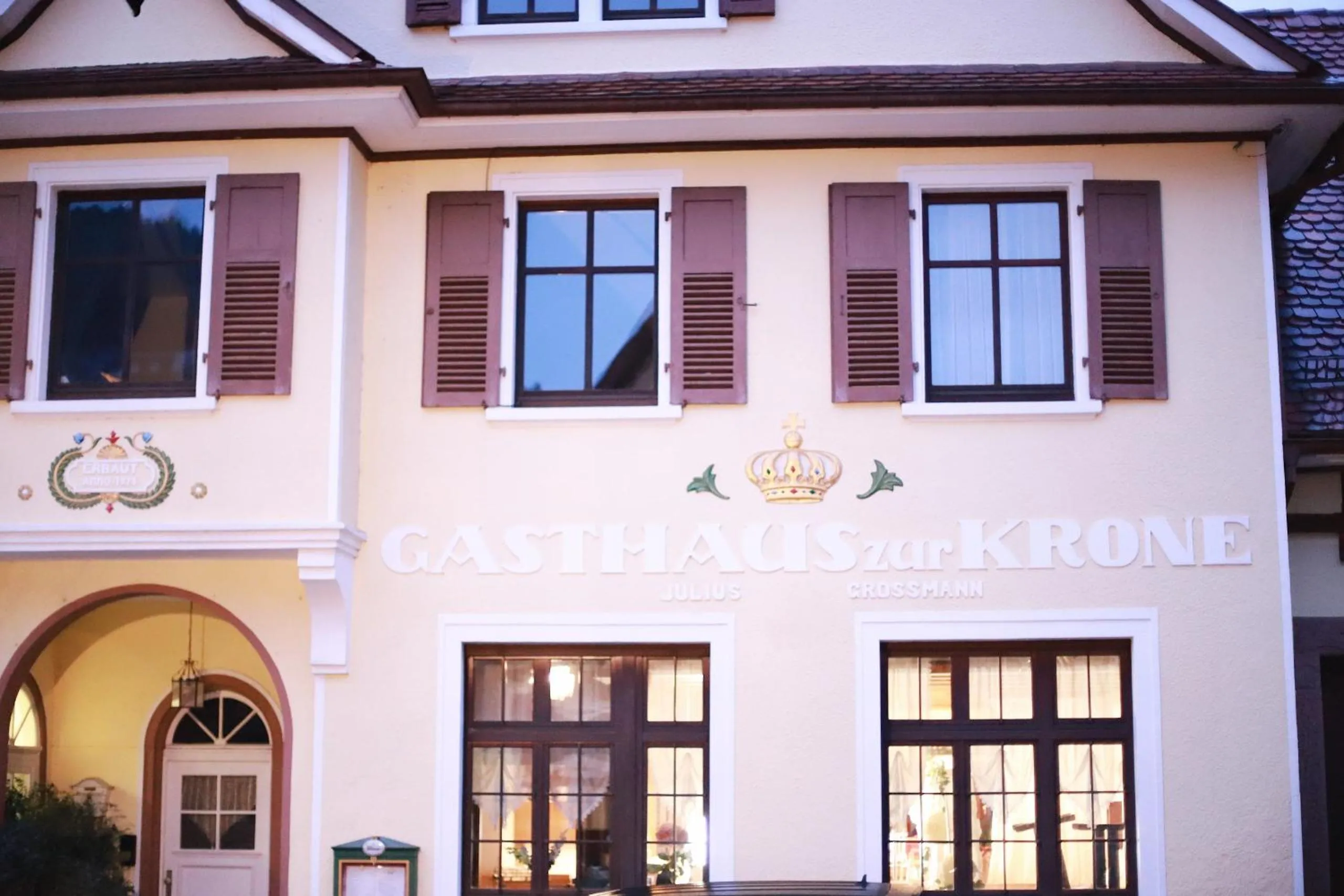 Property building in Gasthaus zur Krone