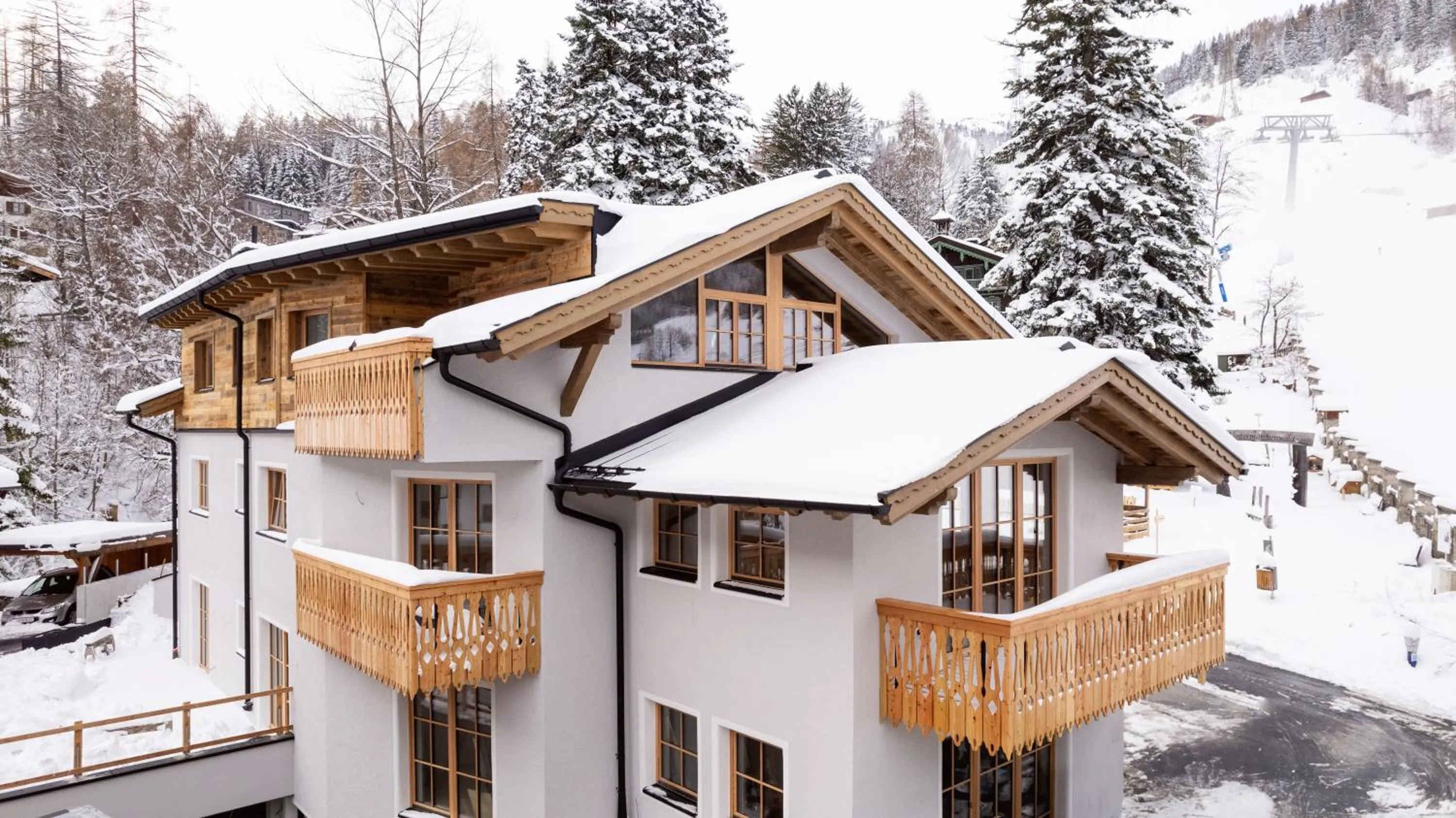 Property building in Chalet Marmotta CULM - Luxus Chalet Ski-In Ski-Out