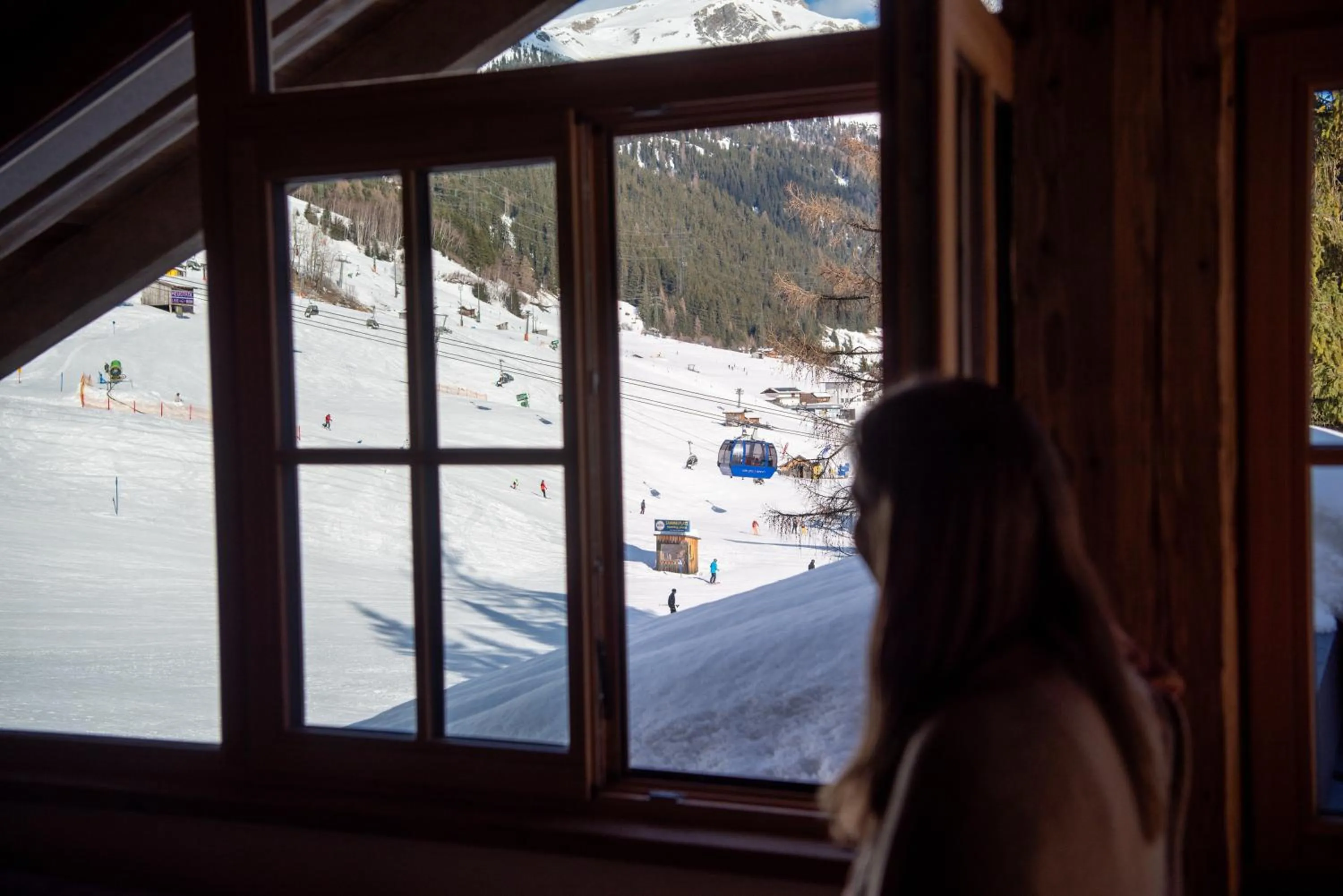 View (from property/room) in Chalet Marmotta CULM - Luxus Chalet Ski-In Ski-Out