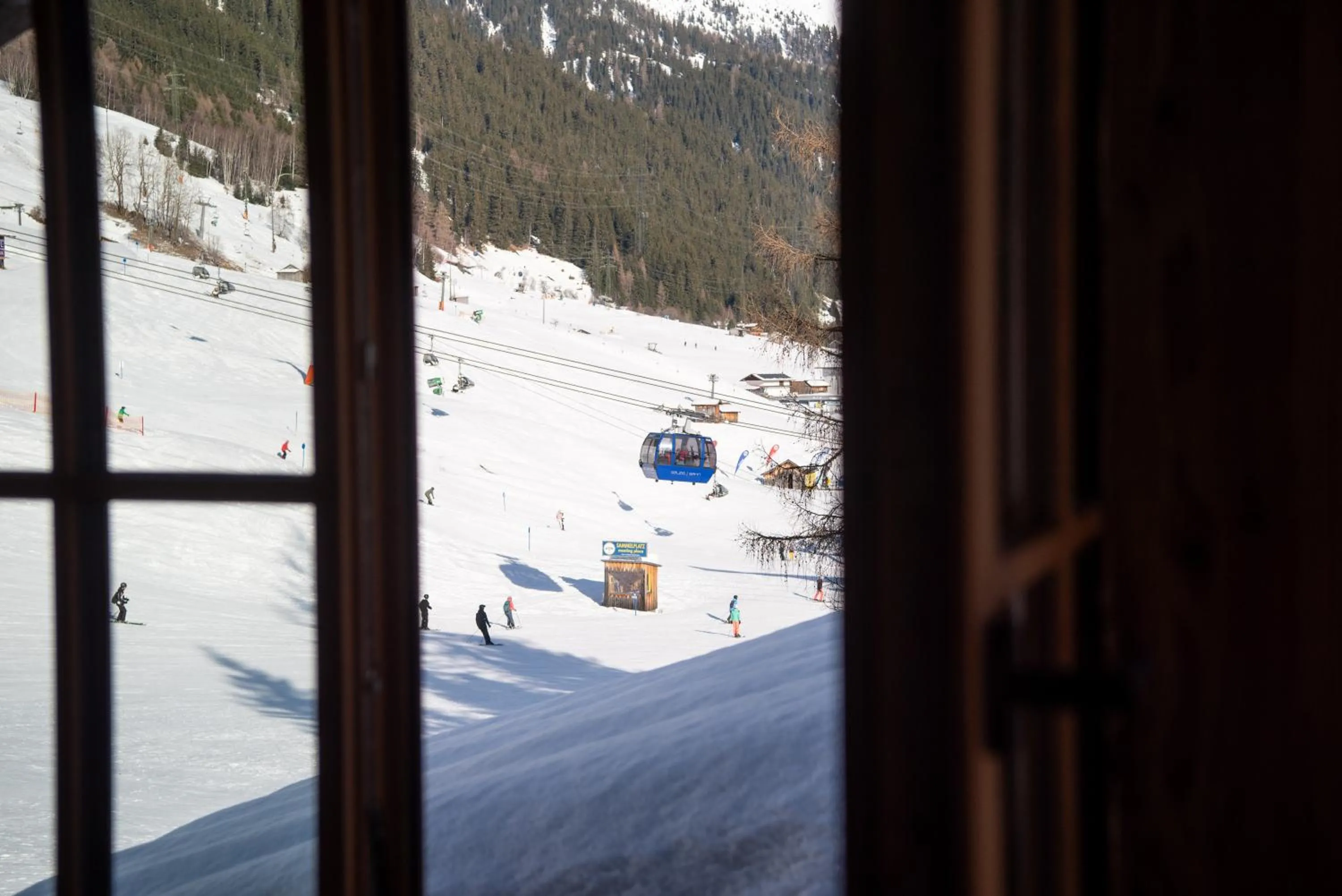 View (from property/room) in Chalet Marmotta CULM - Luxus Chalet Ski-In Ski-Out
