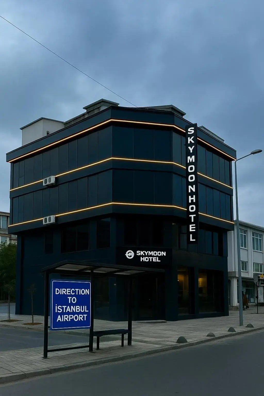 Property building in Skymoon Istanbul Airport Hotel Property building in Skymoon Istanbul Airport Hotel