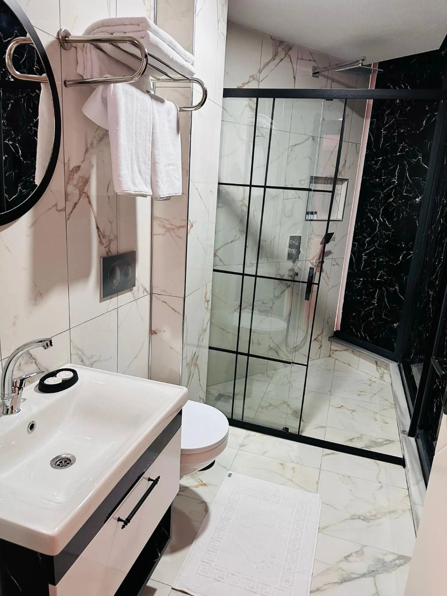 Bathroom in Skymoon Istanbul Airport Hotel