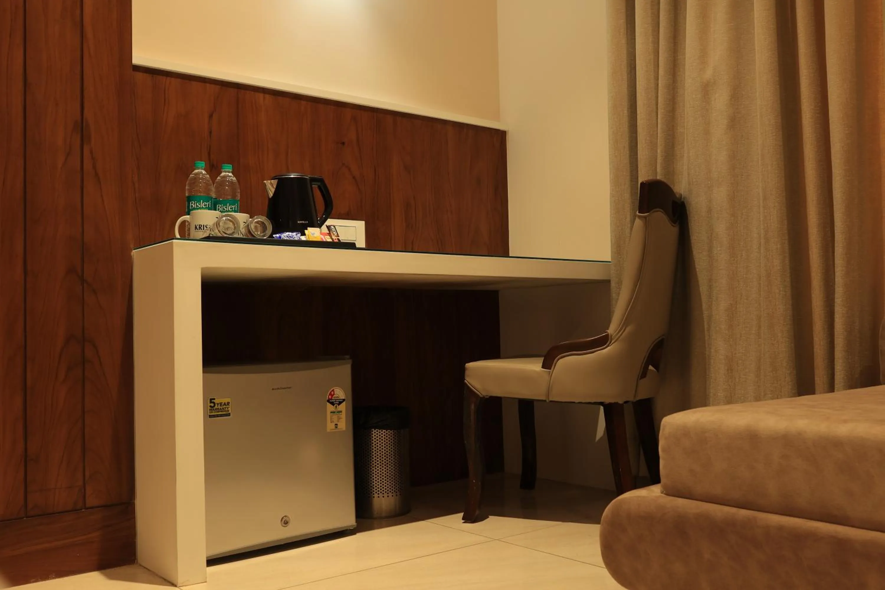 Seating area in Krishna Hotel And Resort