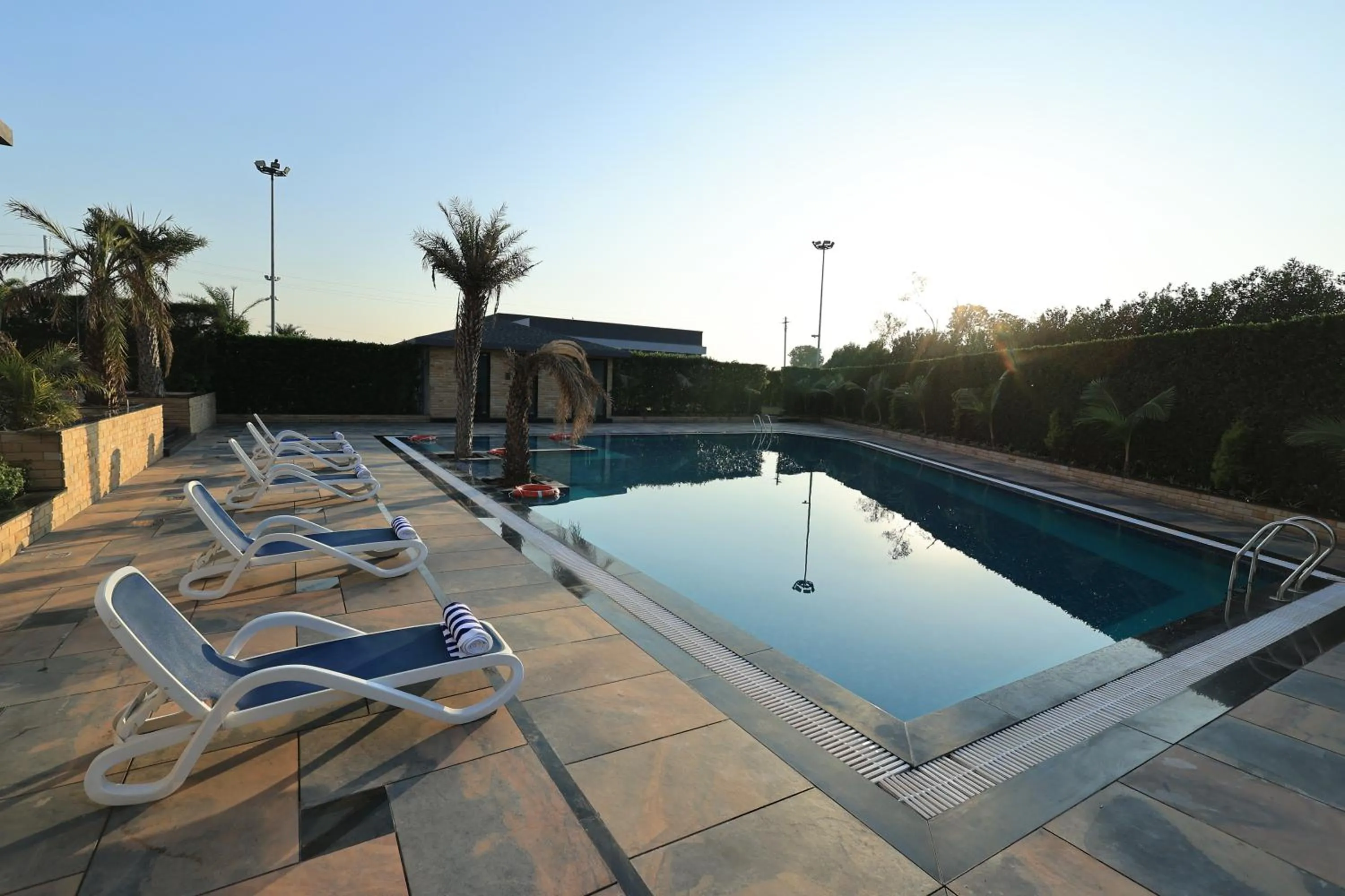 Pool view in Krishna Hotel And Resort