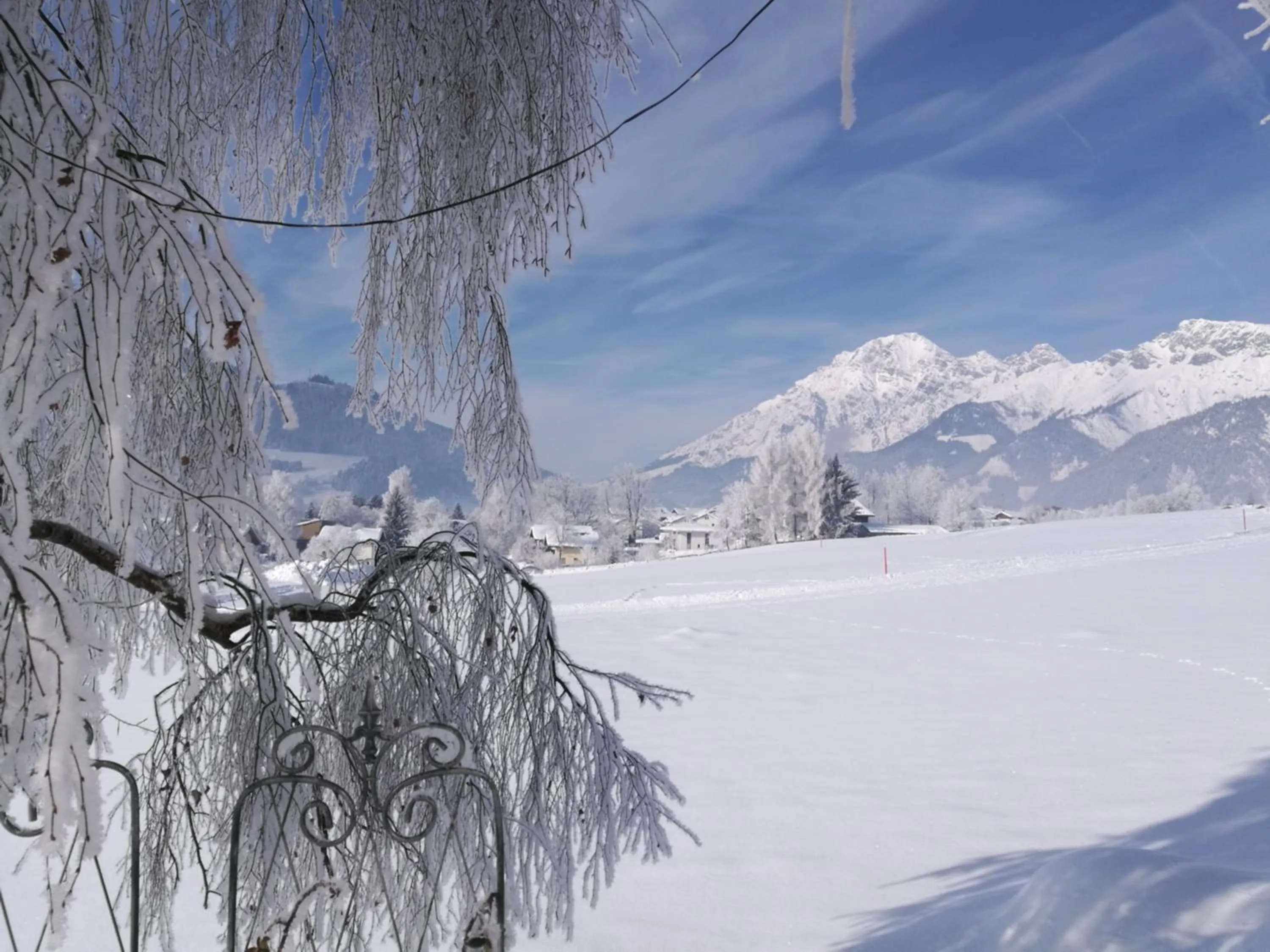 Natural landscape in Loftwohnung mit Bergblick