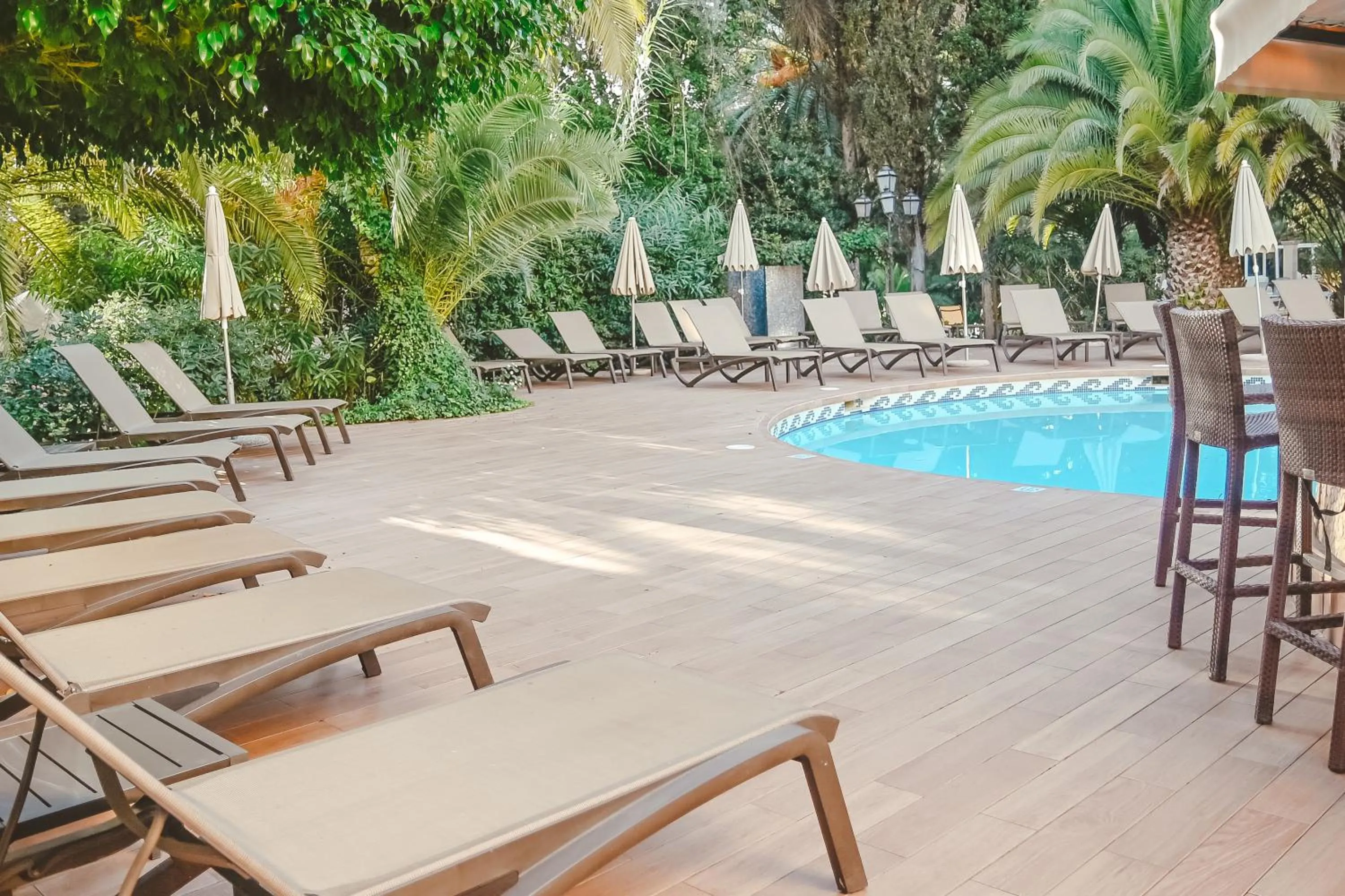 Garden in Lago Garden Apart-Suites & Spa Hotel