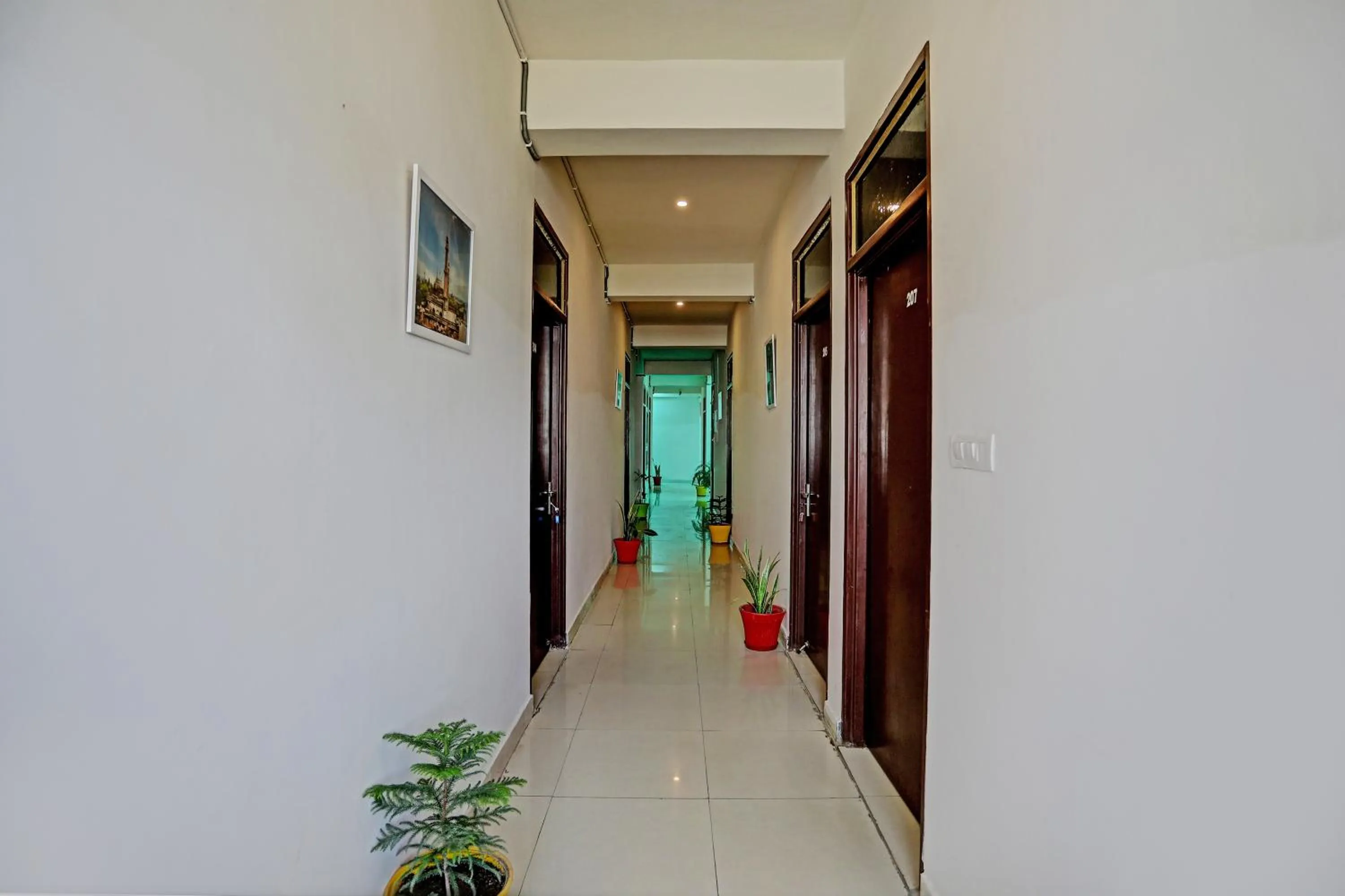 Lobby or reception in Shree Hotel