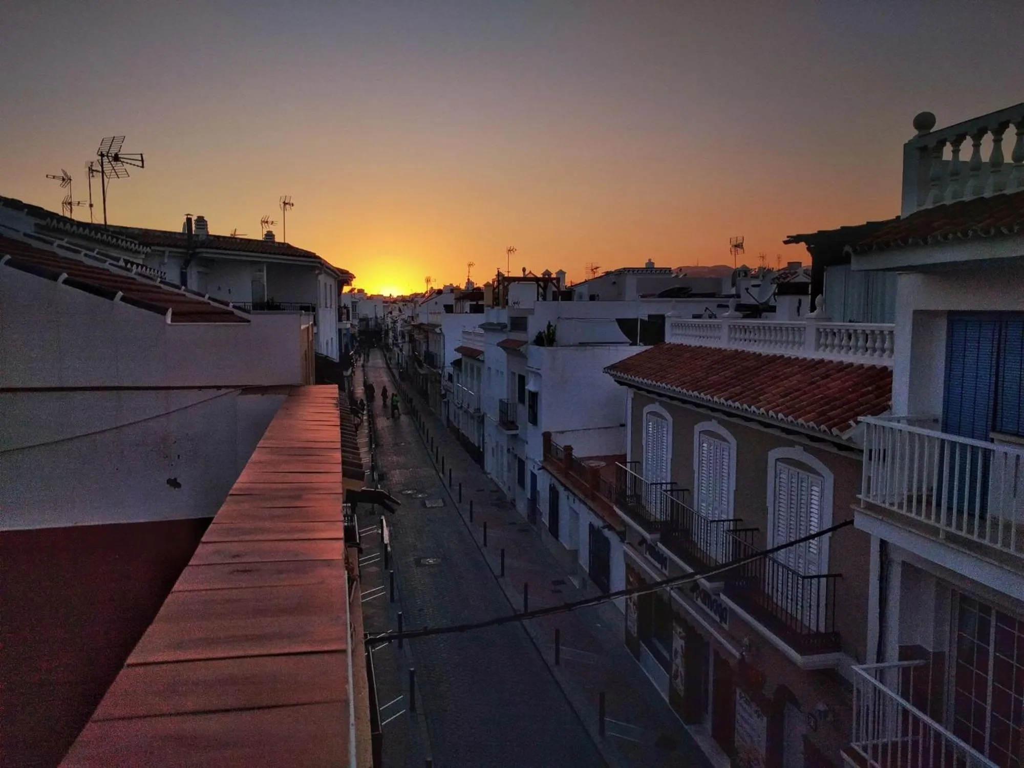 Balcony/Terrace in Hostal Andalucia