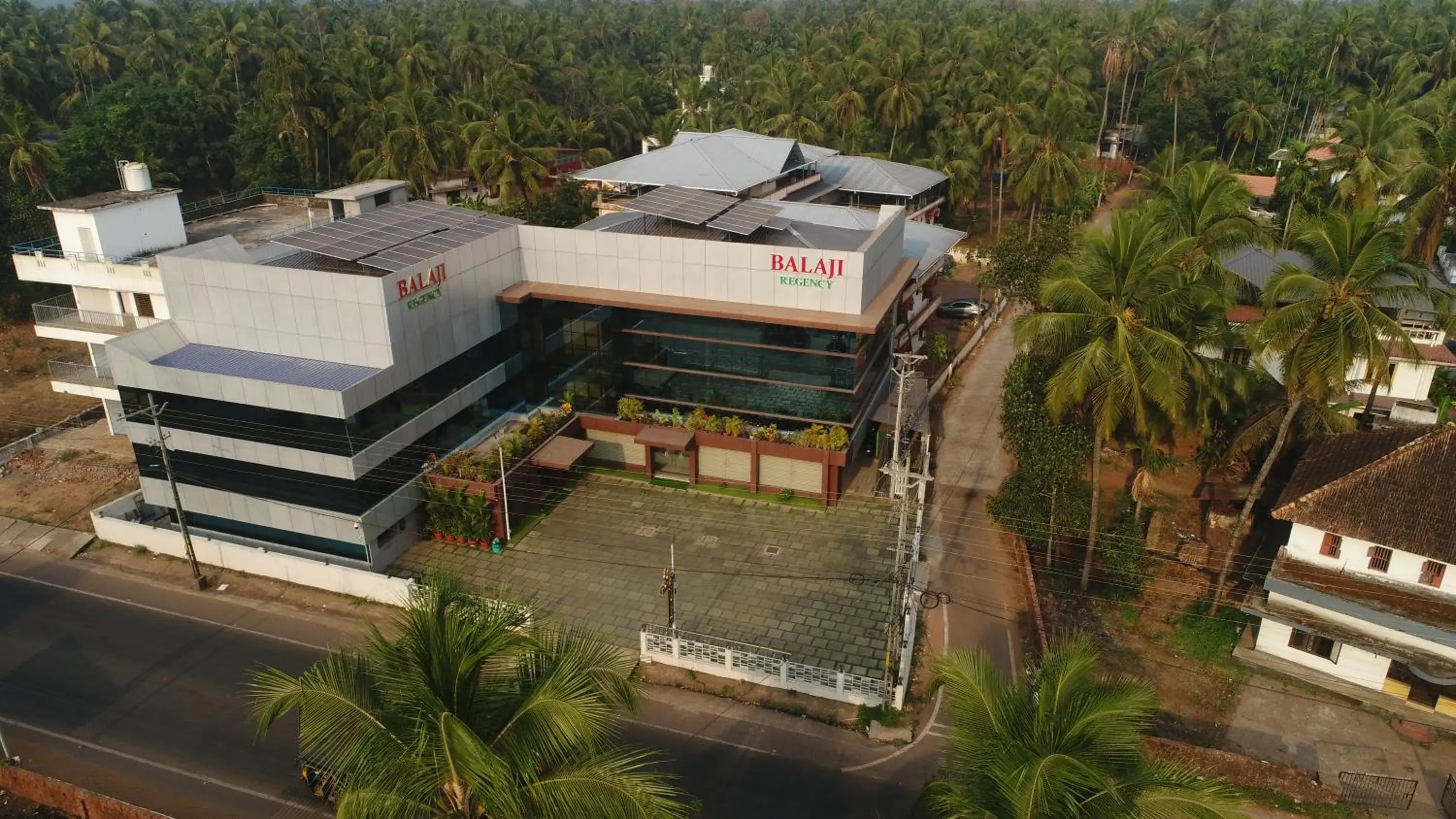 Street view in Balaji Regency Kanhangad Street view in Balaji Regency Kanhangad