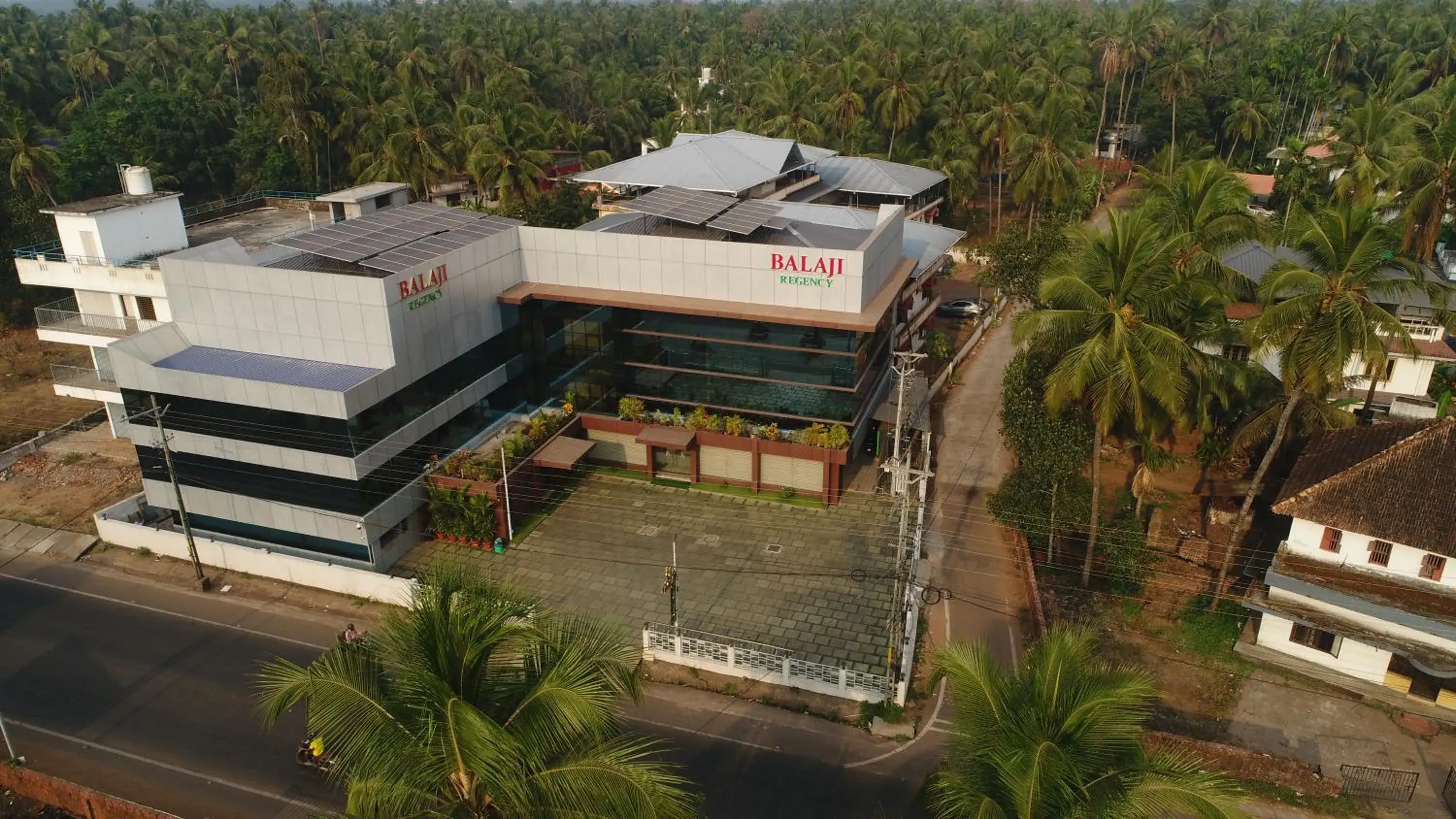 Street view in Balaji Regency Kanhangad Street view in Balaji Regency Kanhangad