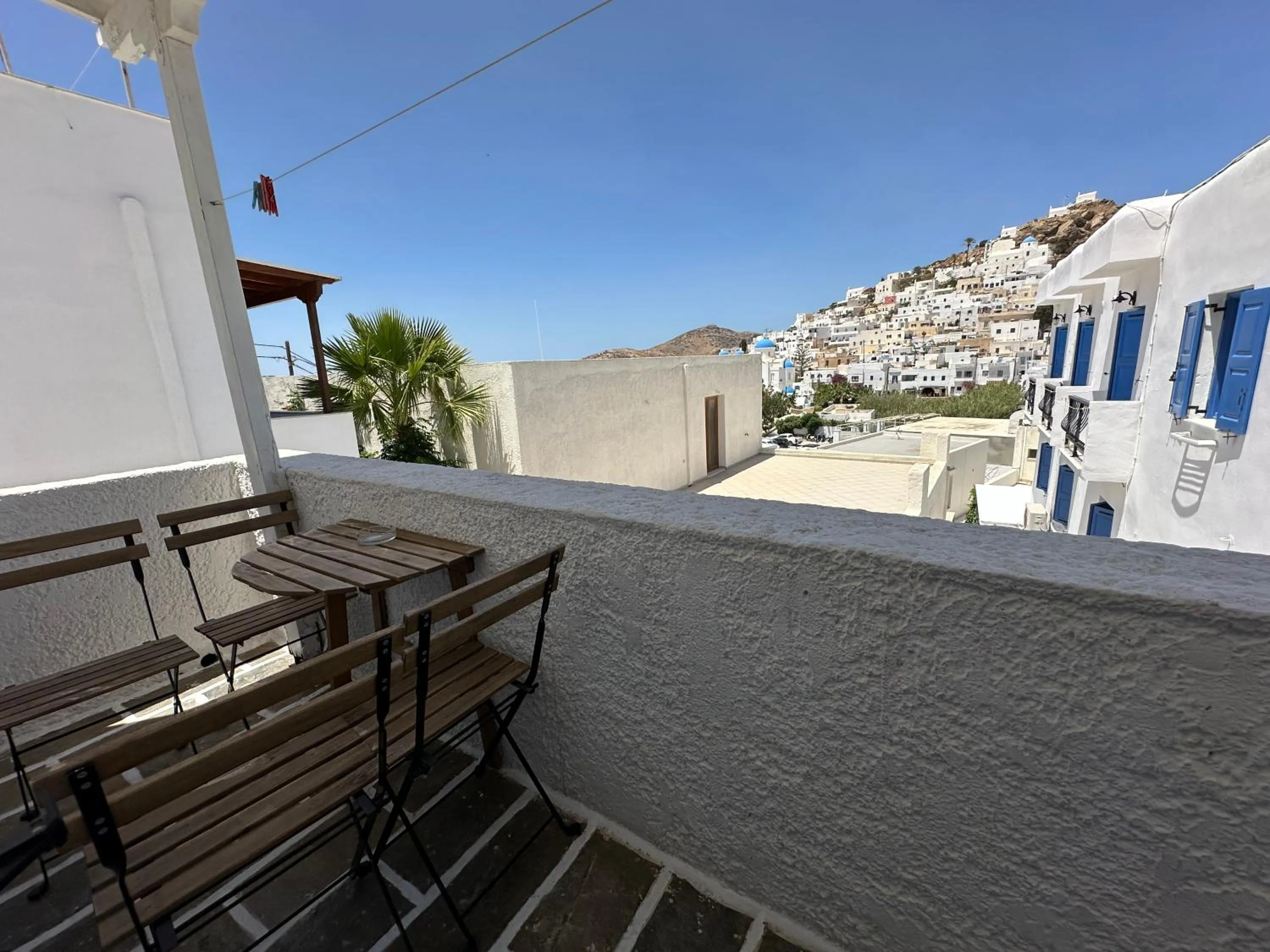 Patio in Aphrodite Hotel & Apartments