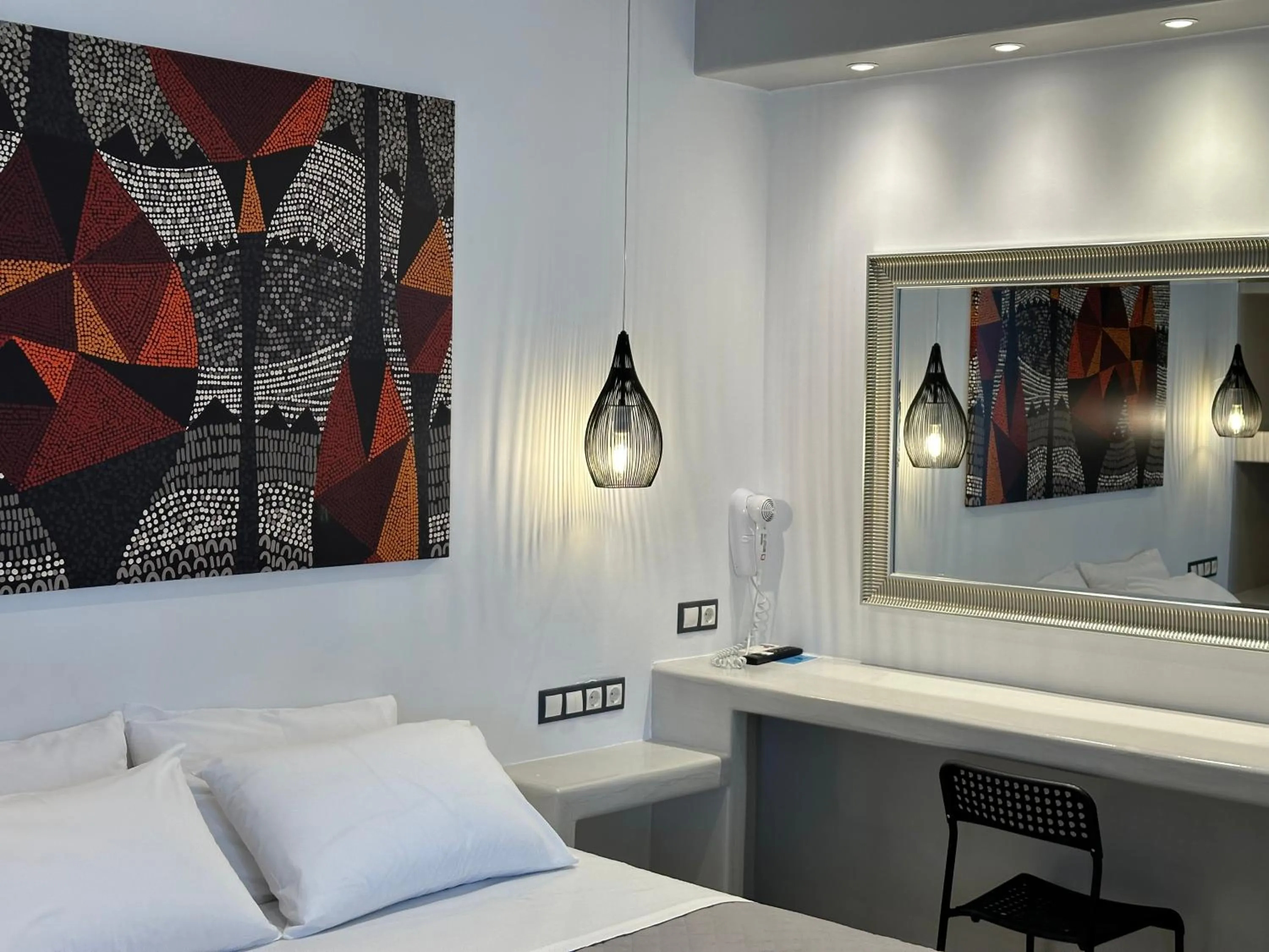 Photo of the whole room, Bed in Aphrodite Hotel & Apartments