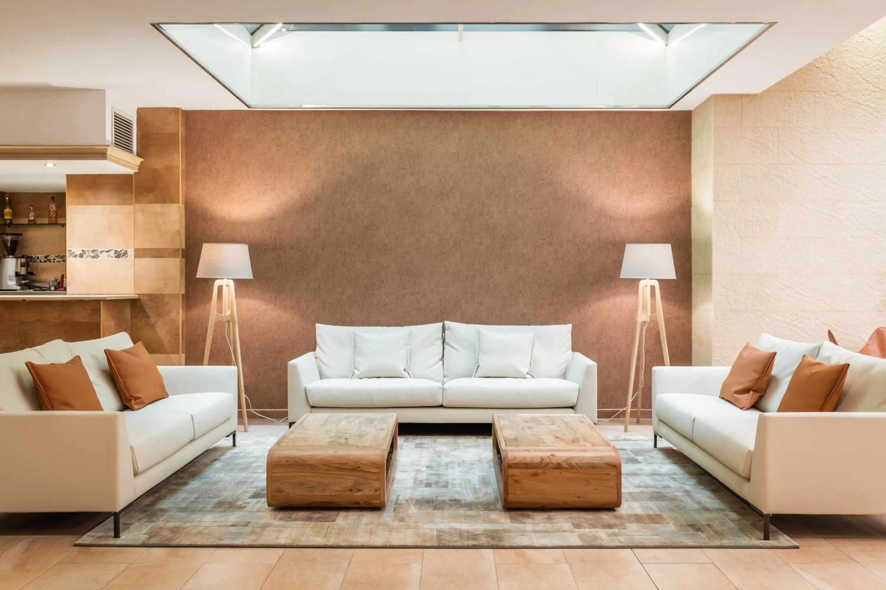 Lobby or reception in Petit Palace Eixample