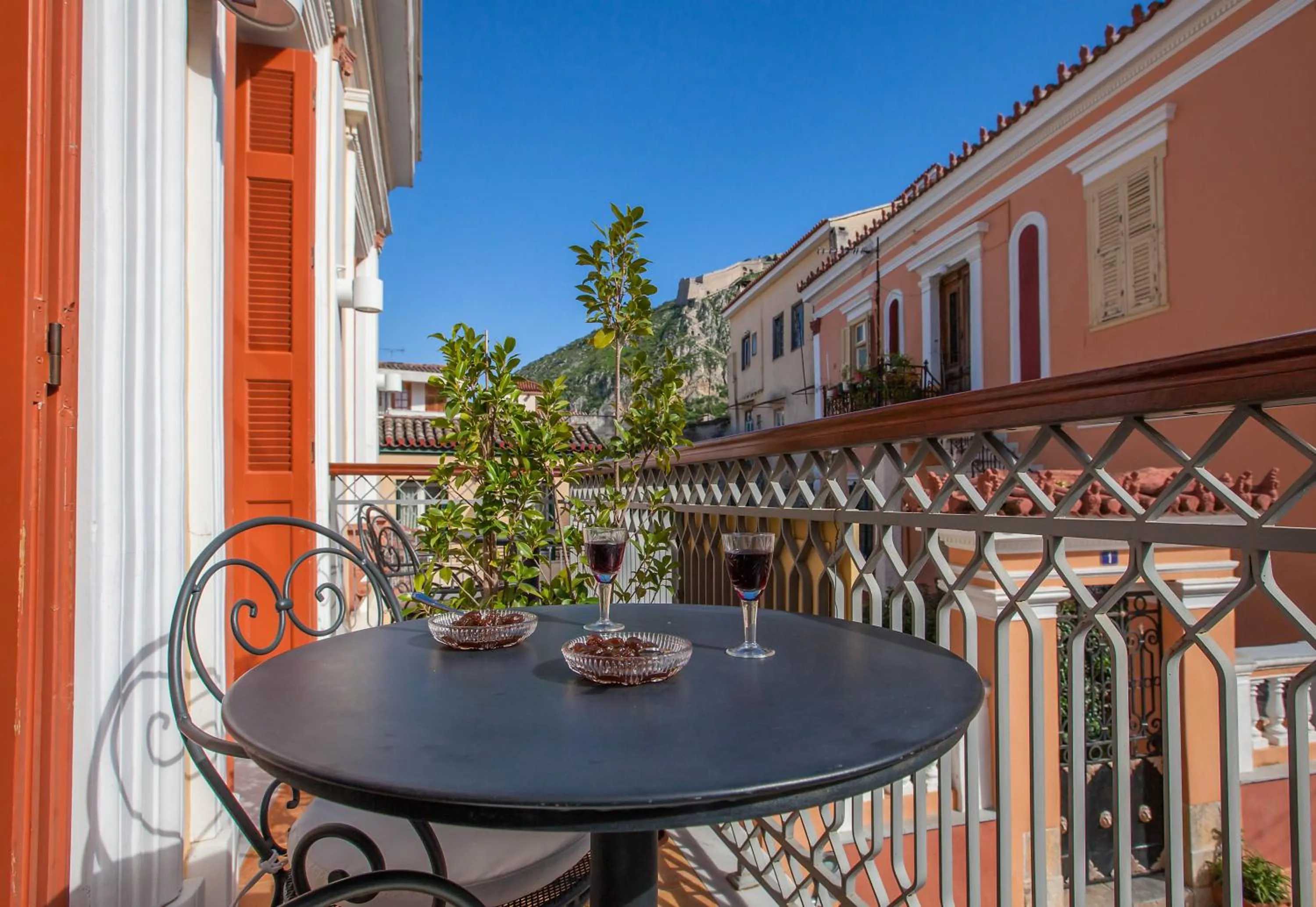 Balcony/Terrace in Aetoma Hotel