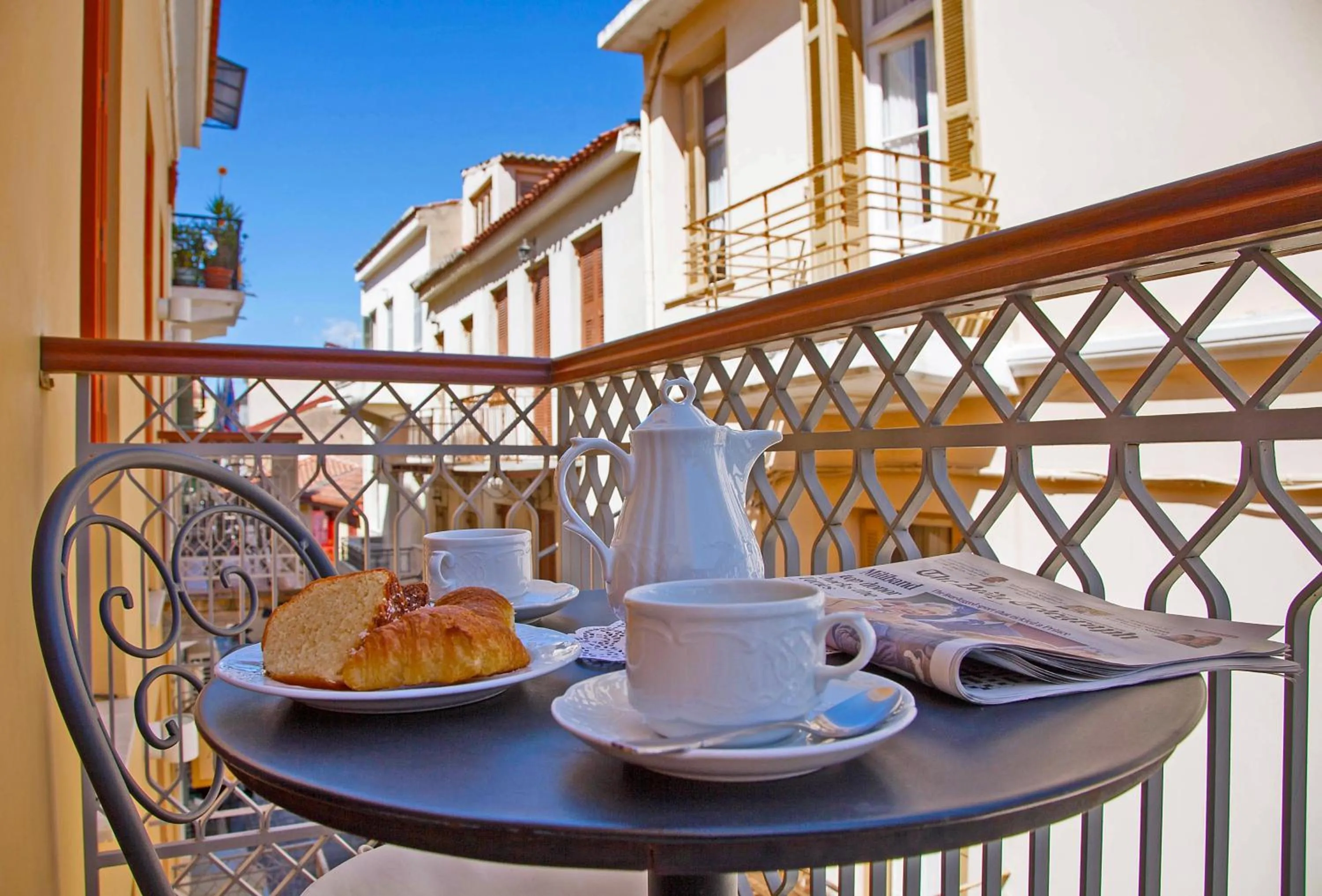 Balcony/Terrace in Aetoma Hotel