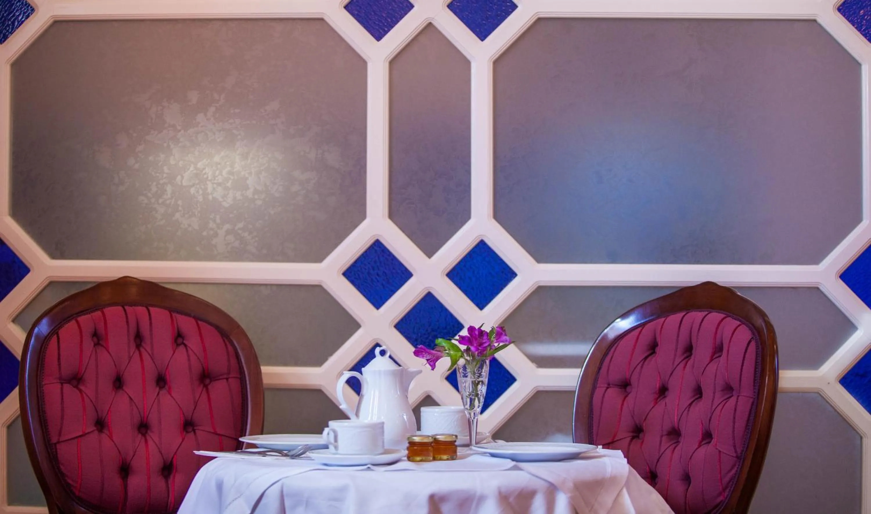 Decorative detail in Aetoma Hotel