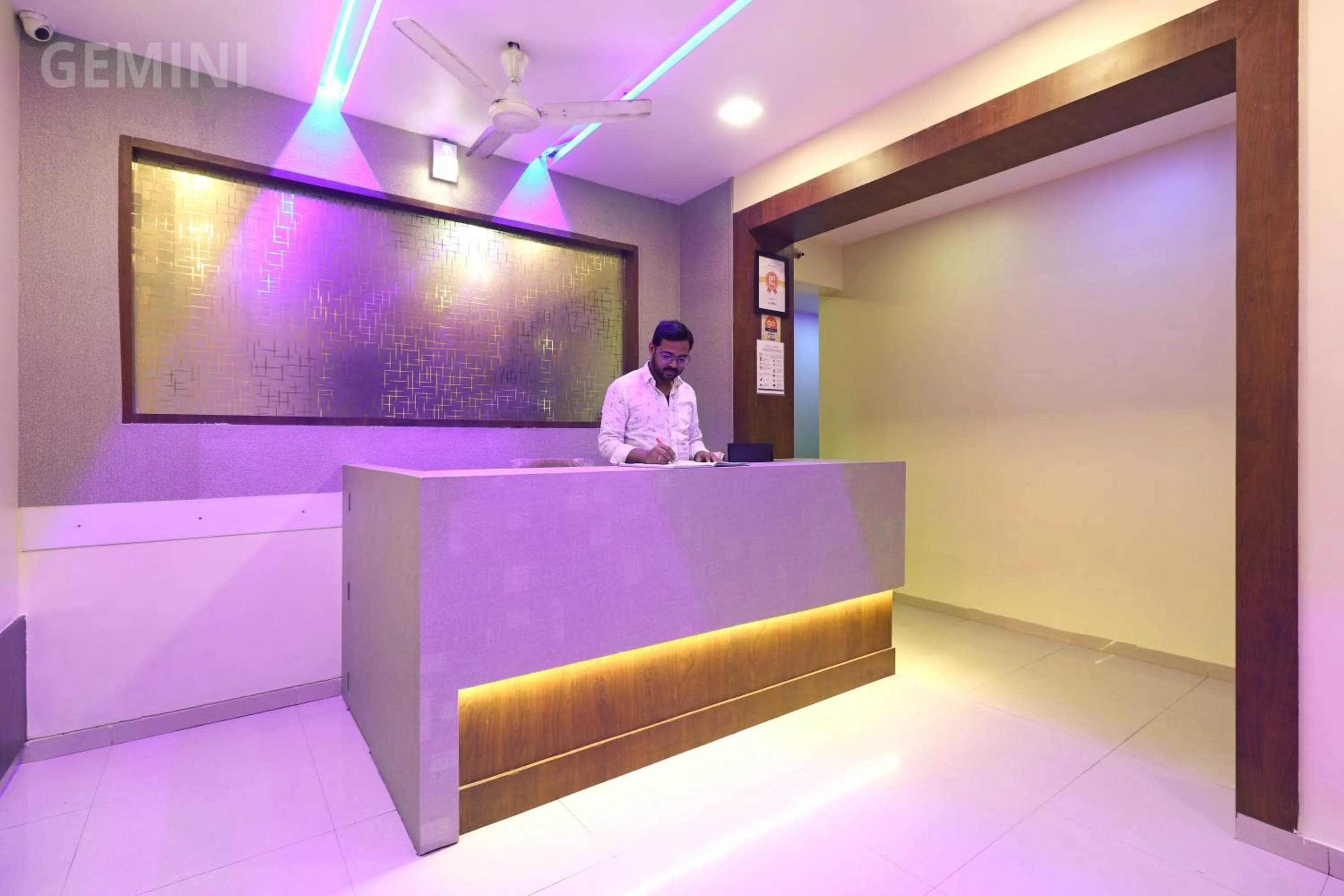 Lobby or reception in Hotel Gemini